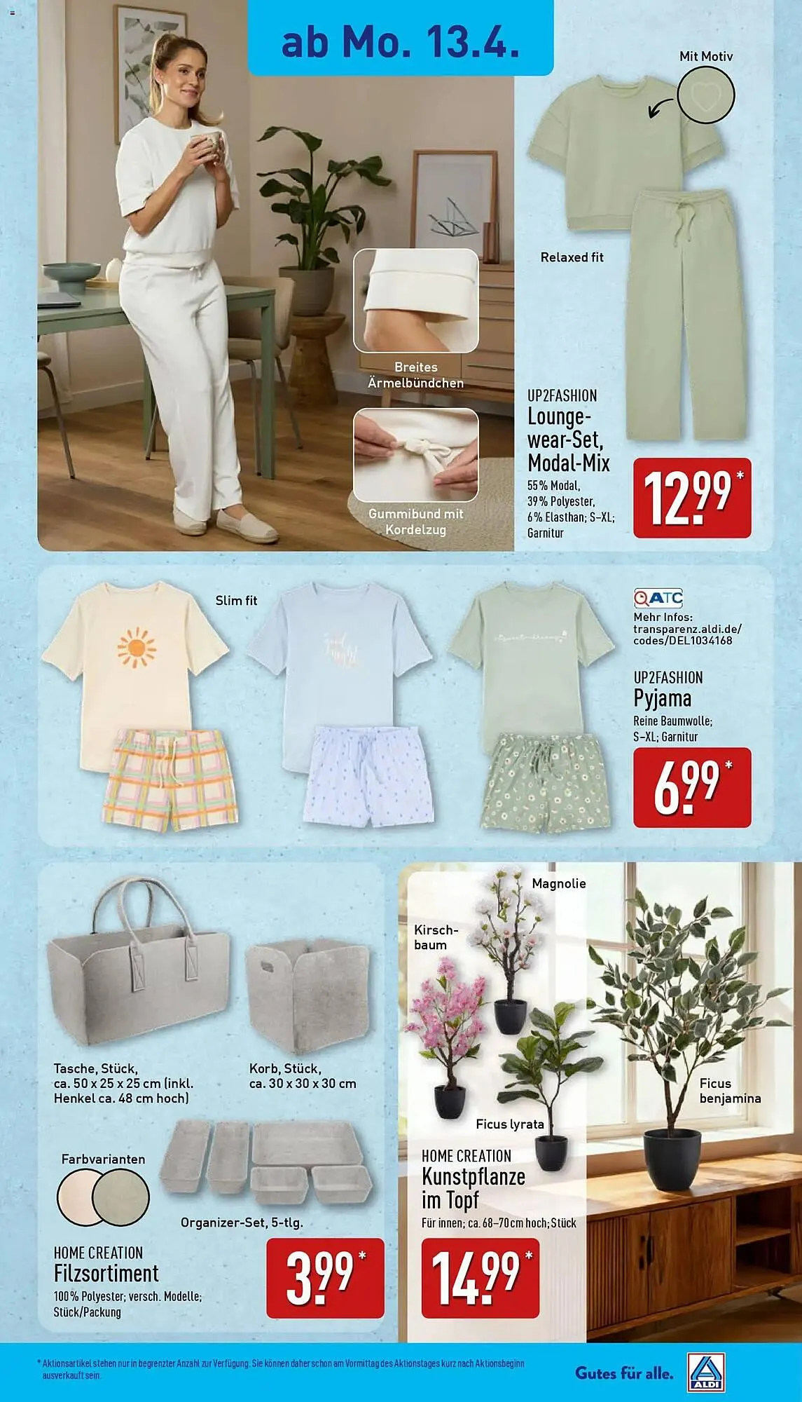 Aldi Nord Prospekt von 13. April bis 18. April 2026 - Prospekt seite 4