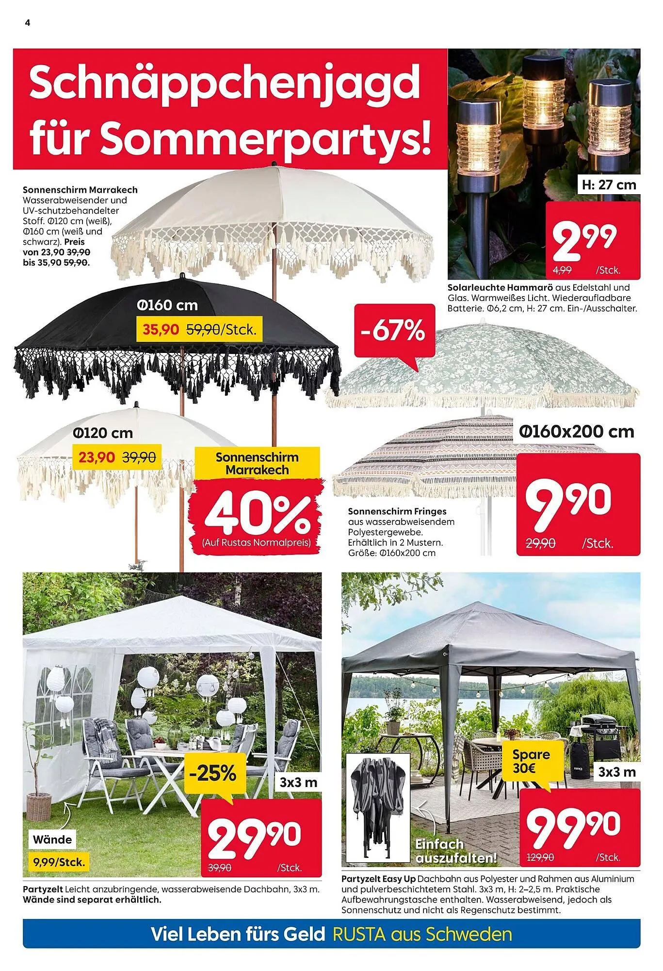 Rusta Prospekt von 17. Mai bis 23. Mai 2025 - Prospekt seite 4