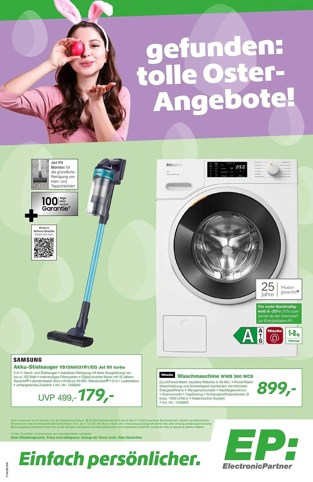 EP Prospekt von 27. März bis 11. April 2026 - Prospekt seite 1
