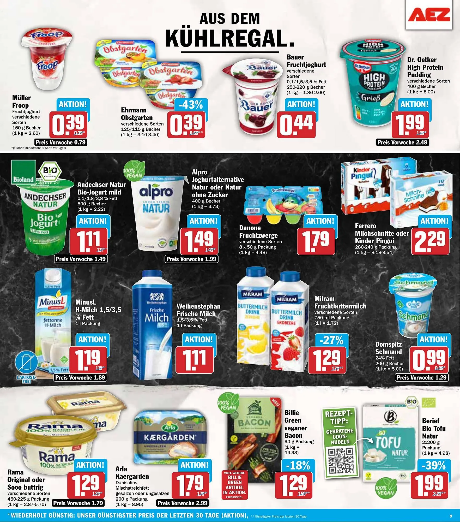 AEZ Prospekt von 21. April bis 26. April 2025 - Prospekt seite 9