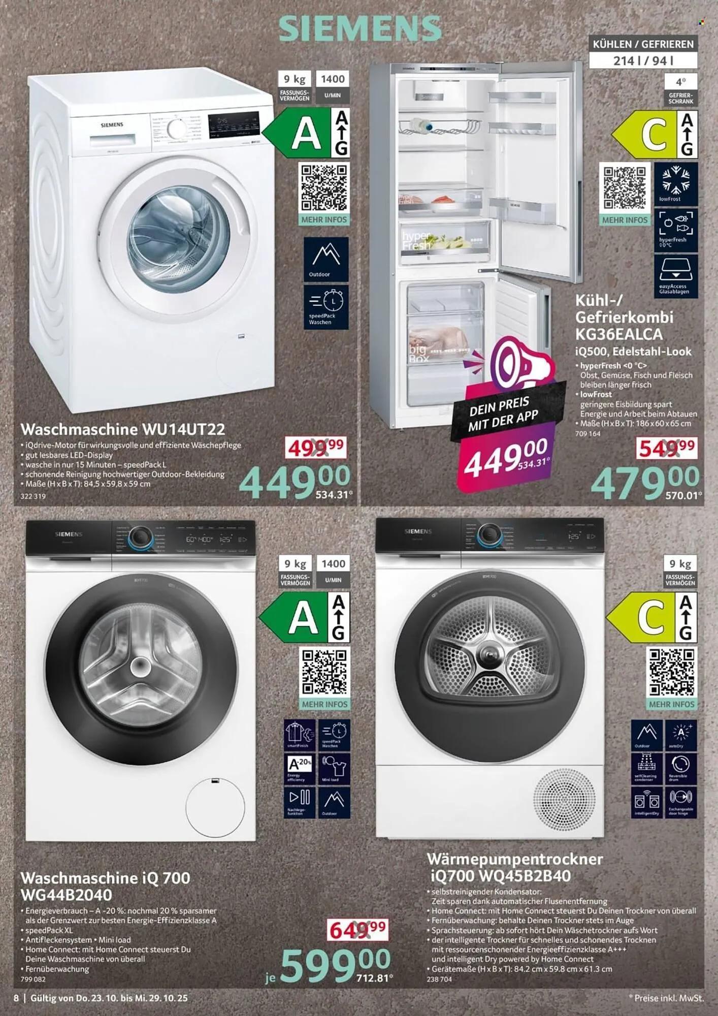 Selgros Prospekt von 23. Oktober bis 29. Oktober 2025 - Prospekt seite 8