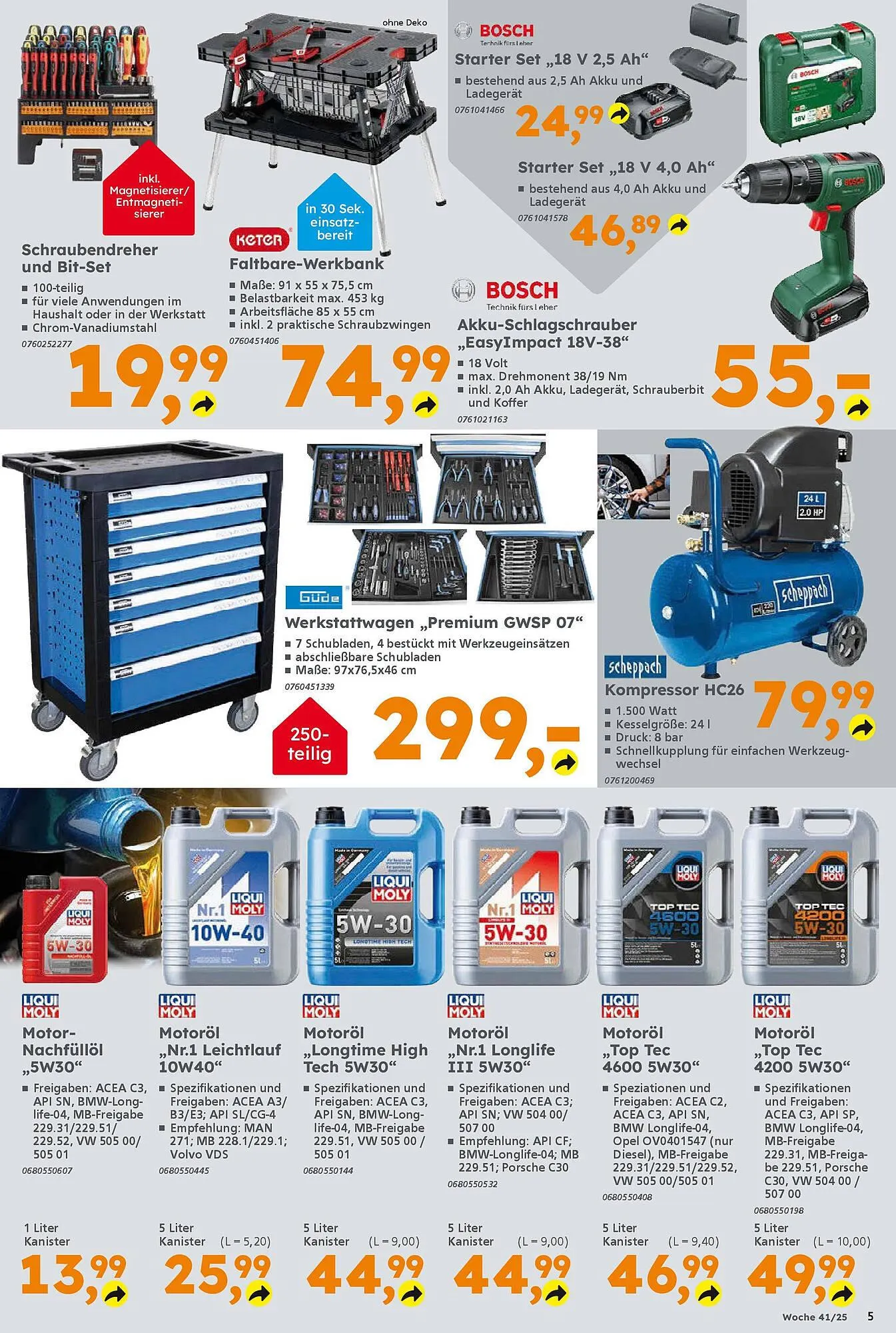 Globus Baumarkt Prospekt von 5. Oktober bis 11. Oktober 2025 - Prospekt seite 5