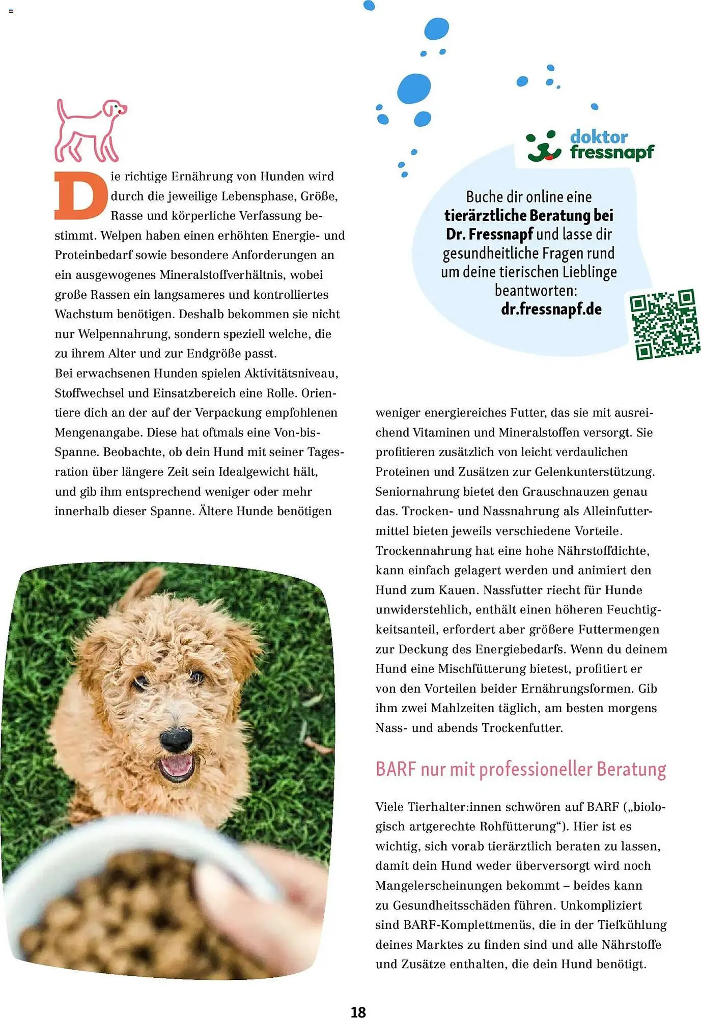 Fressnapf Magazin von 2. März bis 30. April 2026 - Prospekt seite 18