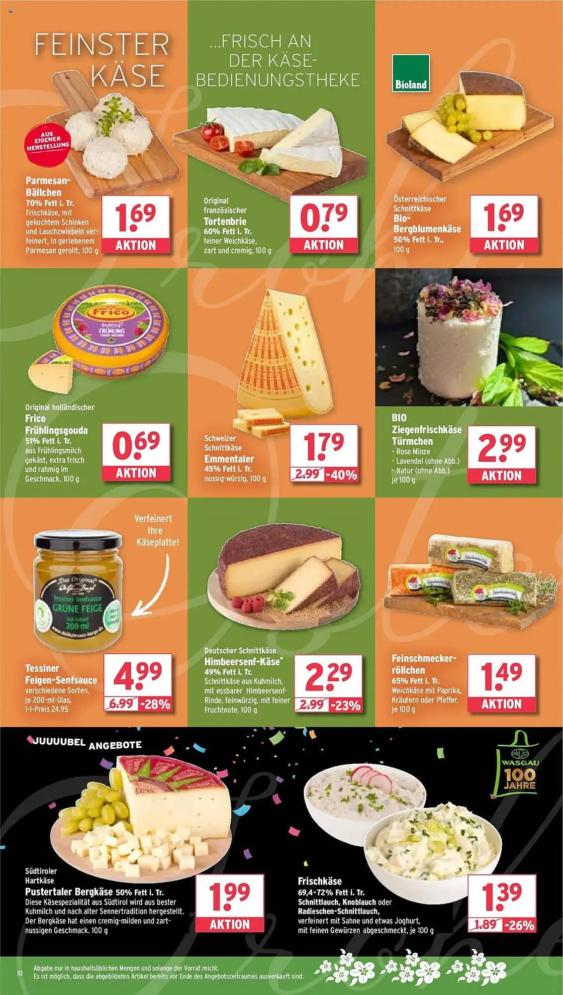 Wasgau Prospekt von 14. April bis 19. April 2025 - Prospekt seite 10