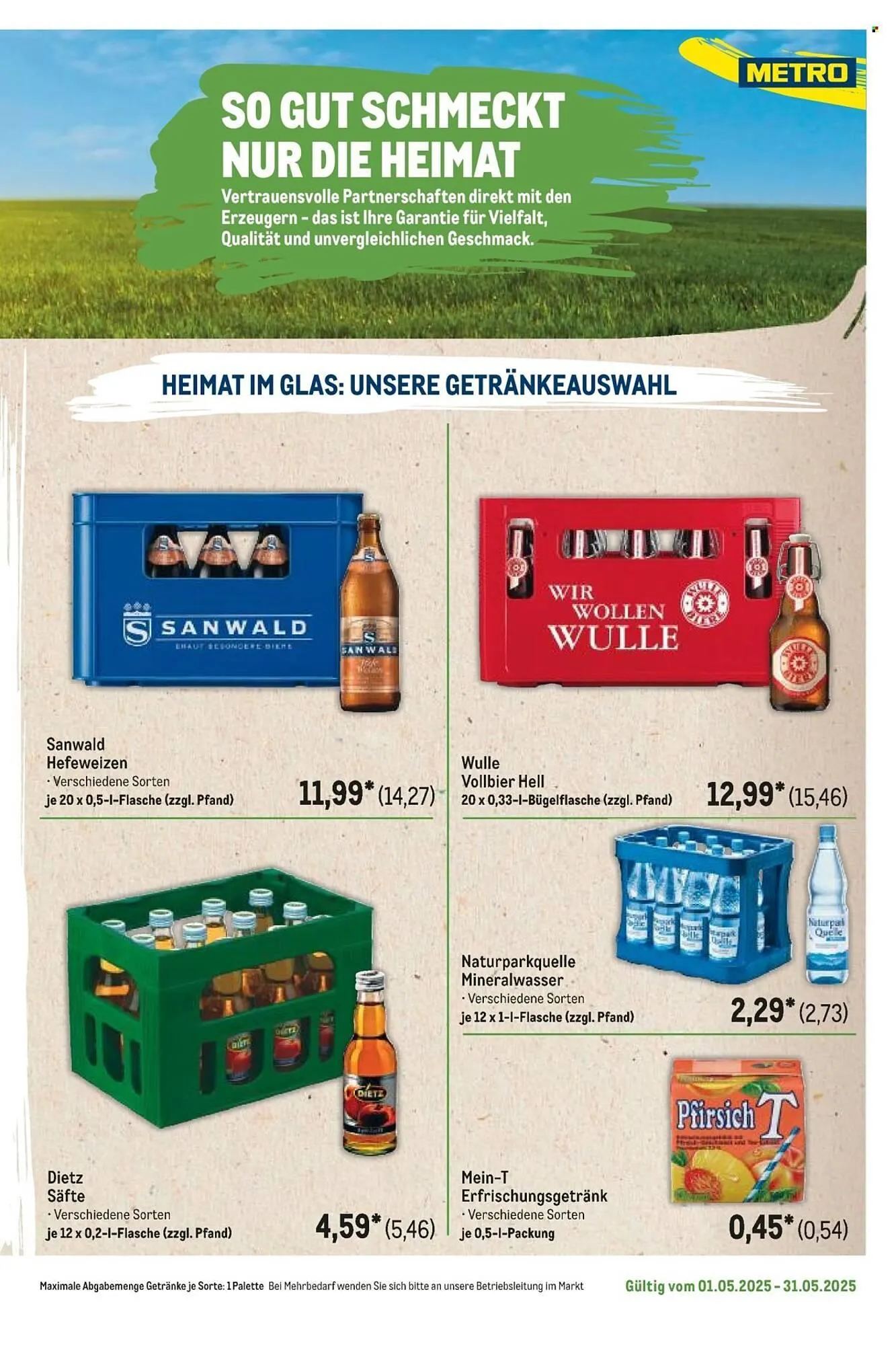 METRO Prospekt von 1. Mai bis 31. Mai 2025 - Prospekt seite 125