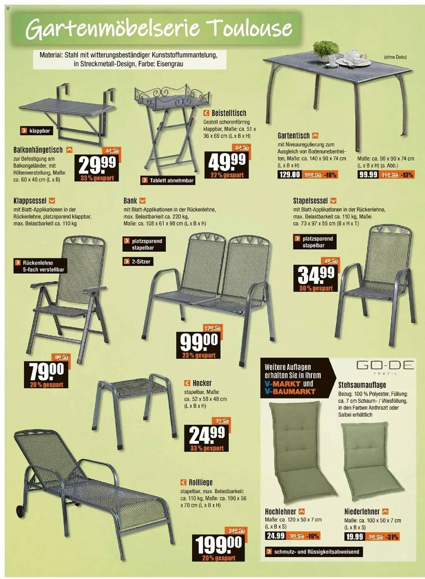V Baumarkt Prospekt von 27. März bis 2. April 2025 - Prospekt seite 2