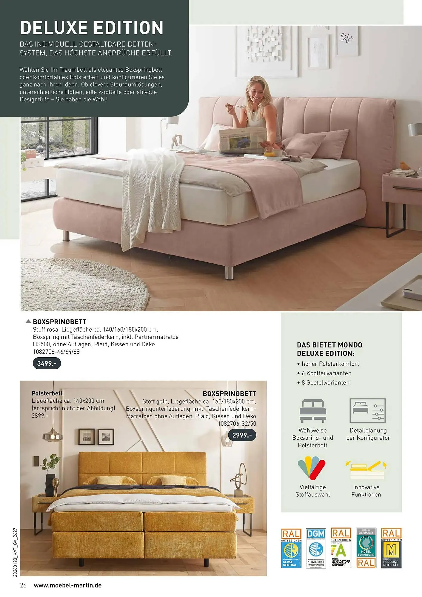 Möbel Martin Prospekt von 22. Januar bis 31. März 2026 - Prospekt seite 26