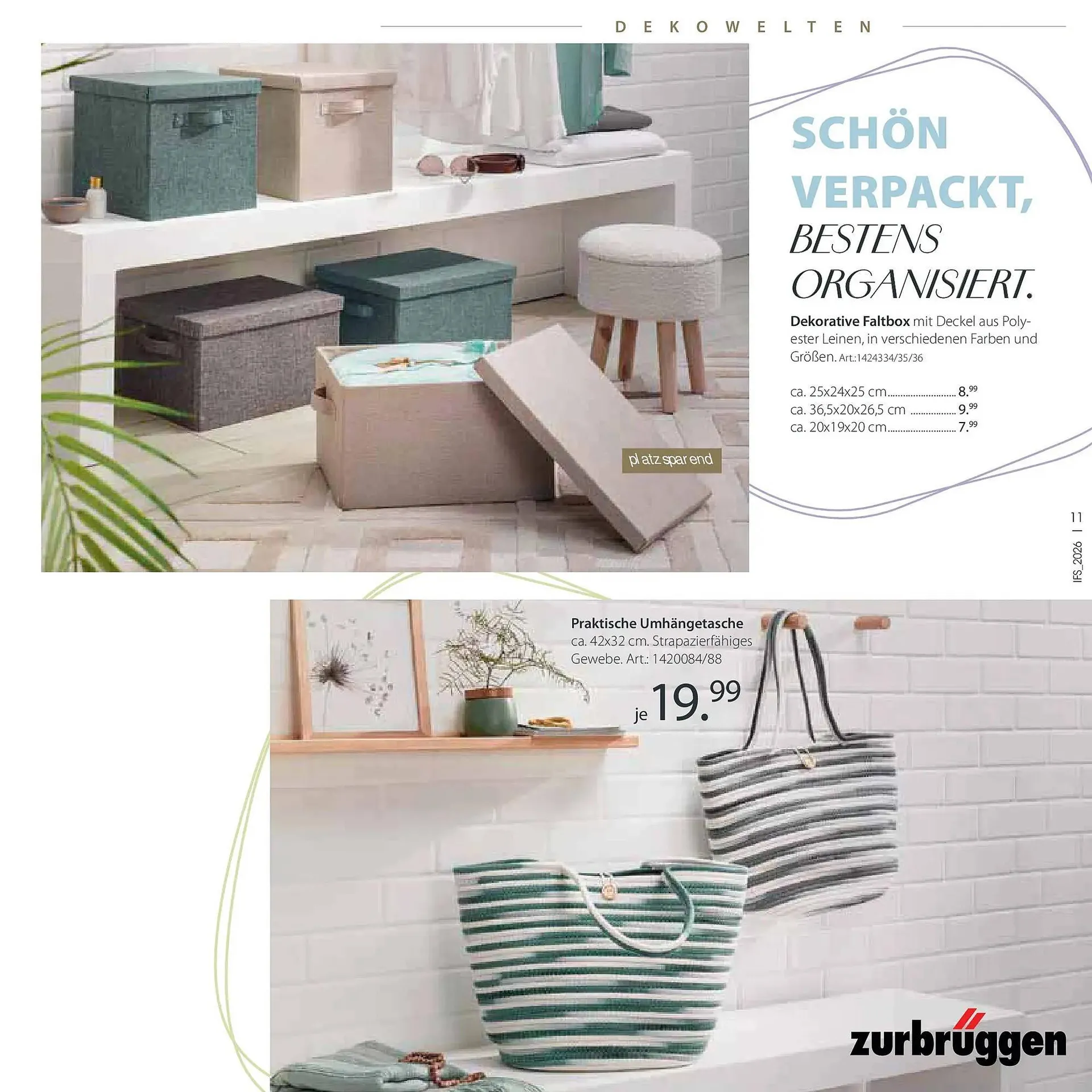 Zurbrüggen Prospekt von 14. April bis 26. September 2026 - Prospekt seite 9