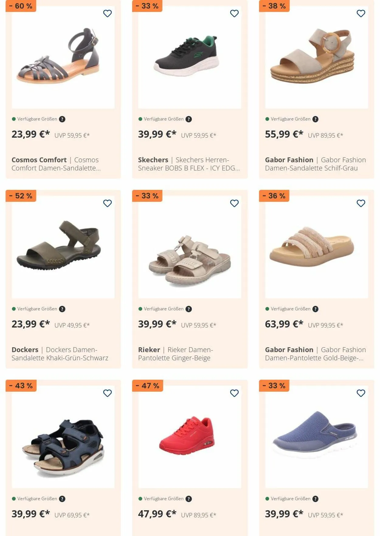 SCHUH OKAY Aktueller Prospekt von 4. August bis 13. August 2025 - Prospekt seite 16