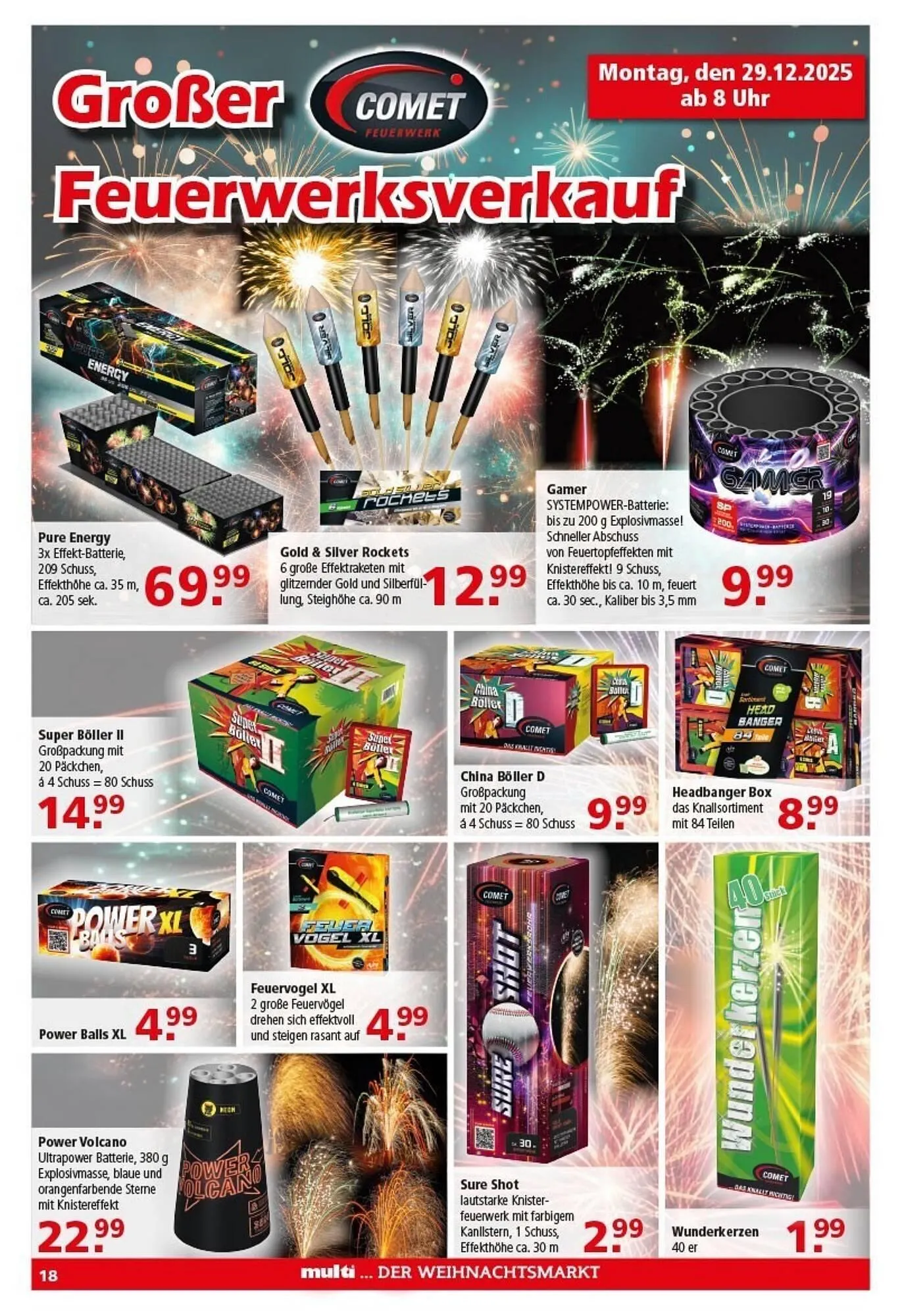 Multi Markt Prospekt von 22. Dezember bis 27. Dezember 2025 - Prospekt seite 18