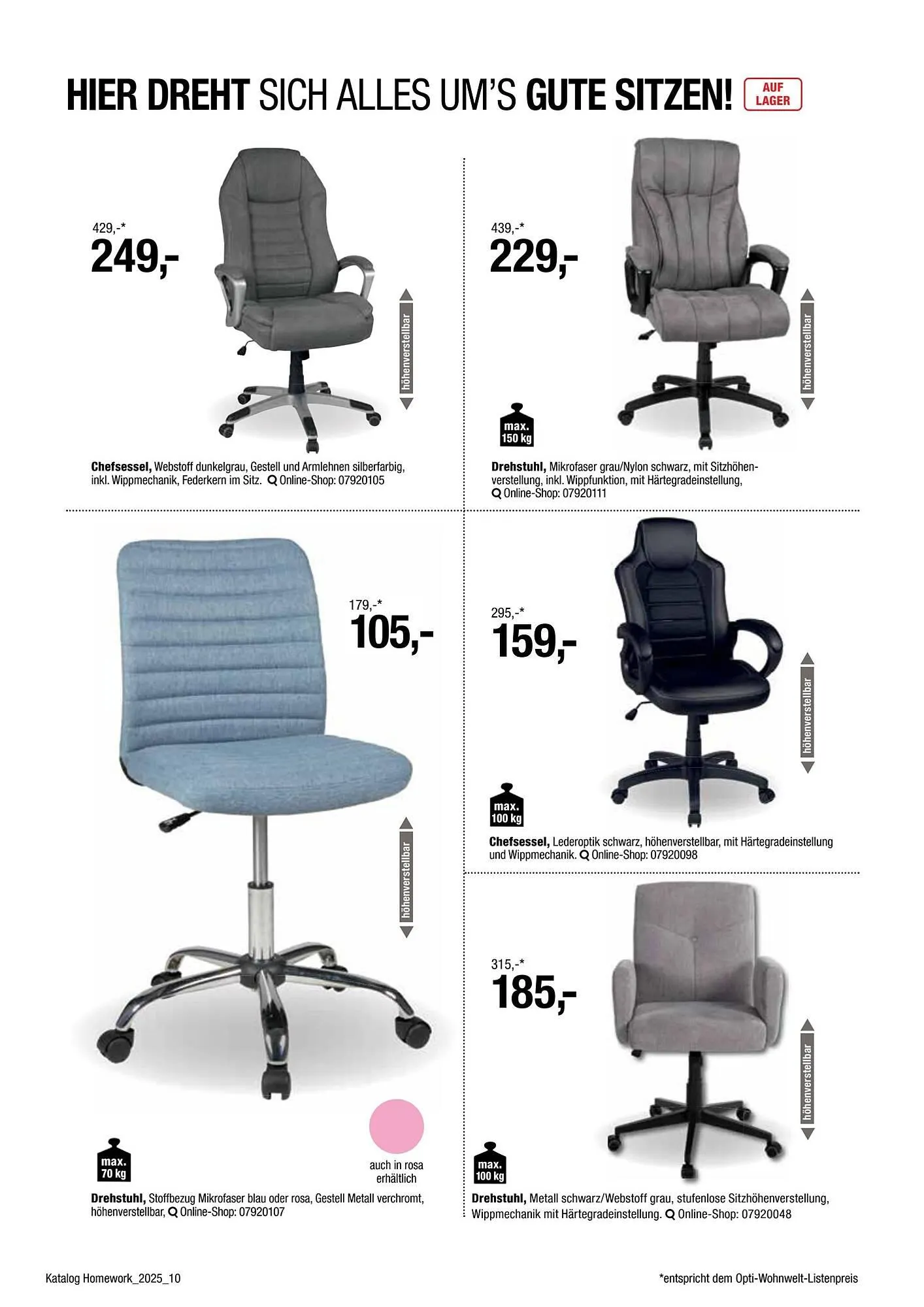 Opti Wohnwelt Prospekt von 21. März bis 1. Juni 2025 - Prospekt seite 10