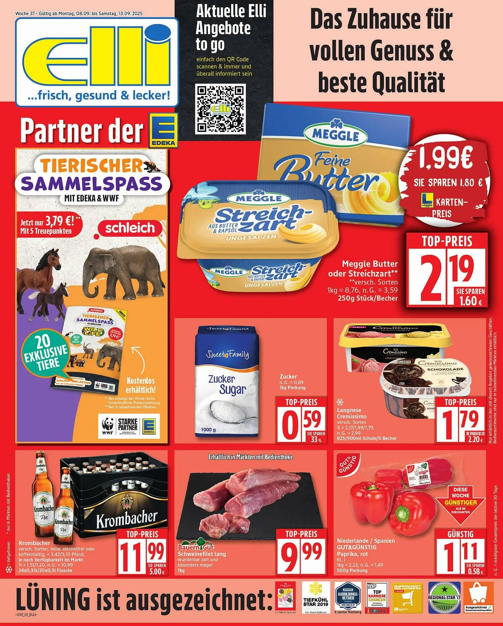 Elli Markt Prospekt von 8. September bis 13. September 2025 - Prospekt seite 1