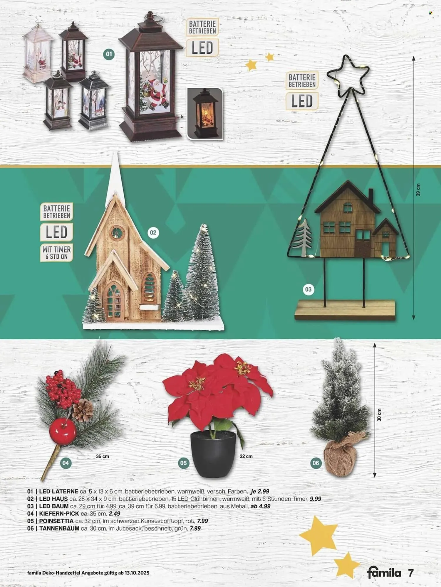 Famila Nord Ost Prospekt von 13. Oktober bis 31. Dezember 2025 - Prospekt seite 7