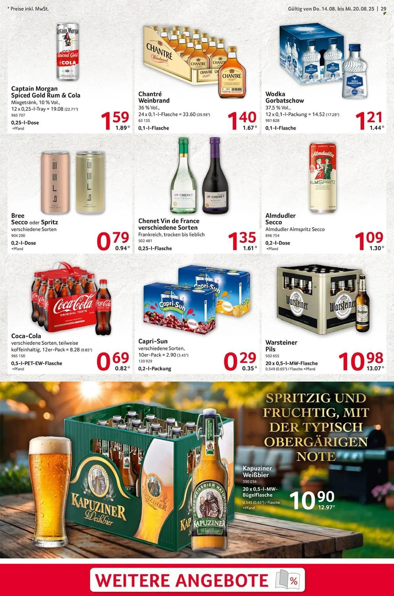 Selgros Prospekt von 14. August bis 20. August 2025 - Prospekt seite 29