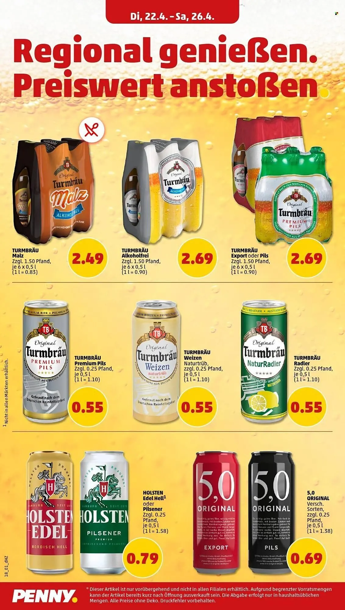 PENNY Prospekt von 22. April bis 26. April 2025 - Prospekt seite 18
