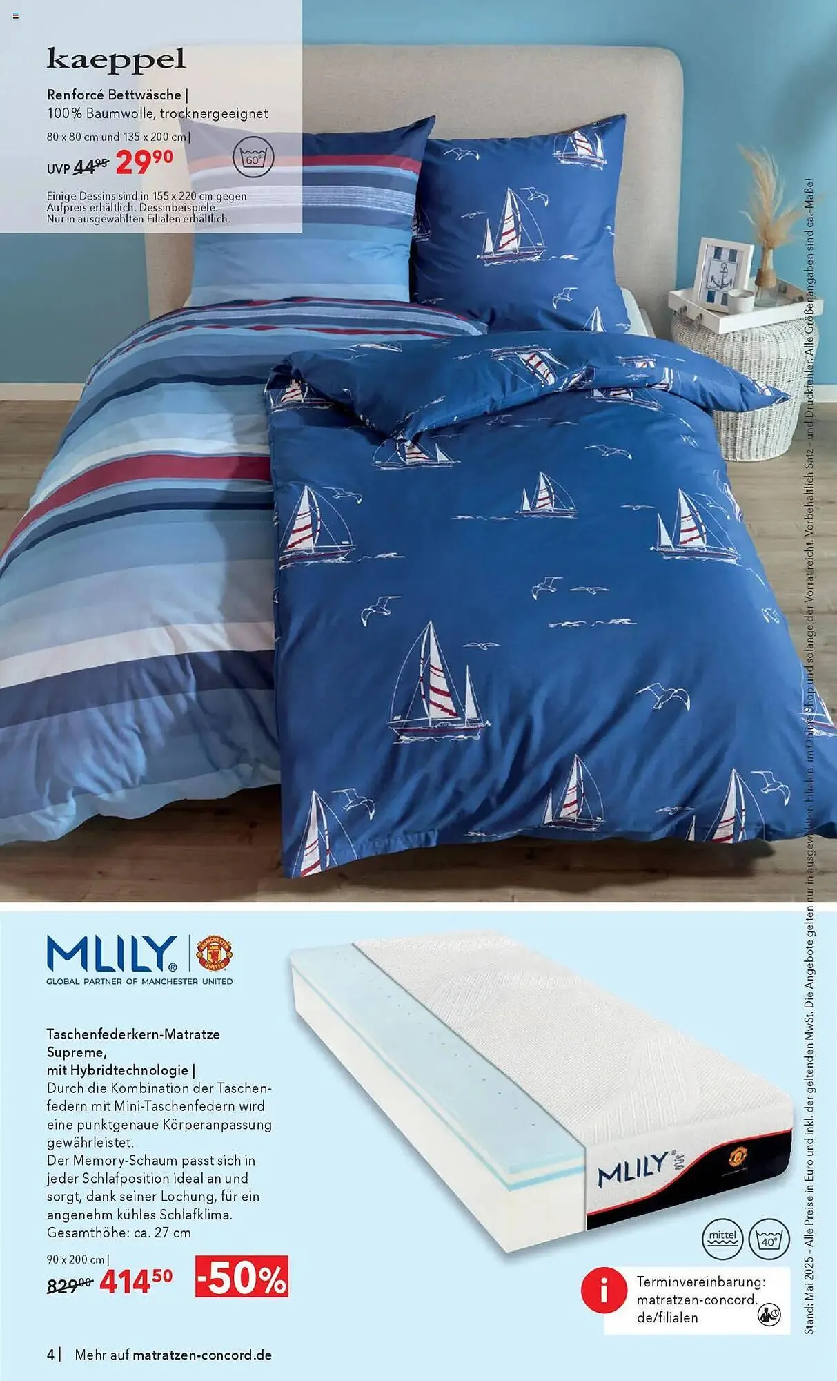 Matratzen Concord Prospekt von 28. Mai bis 24. Juni 2025 - Prospekt seite 4