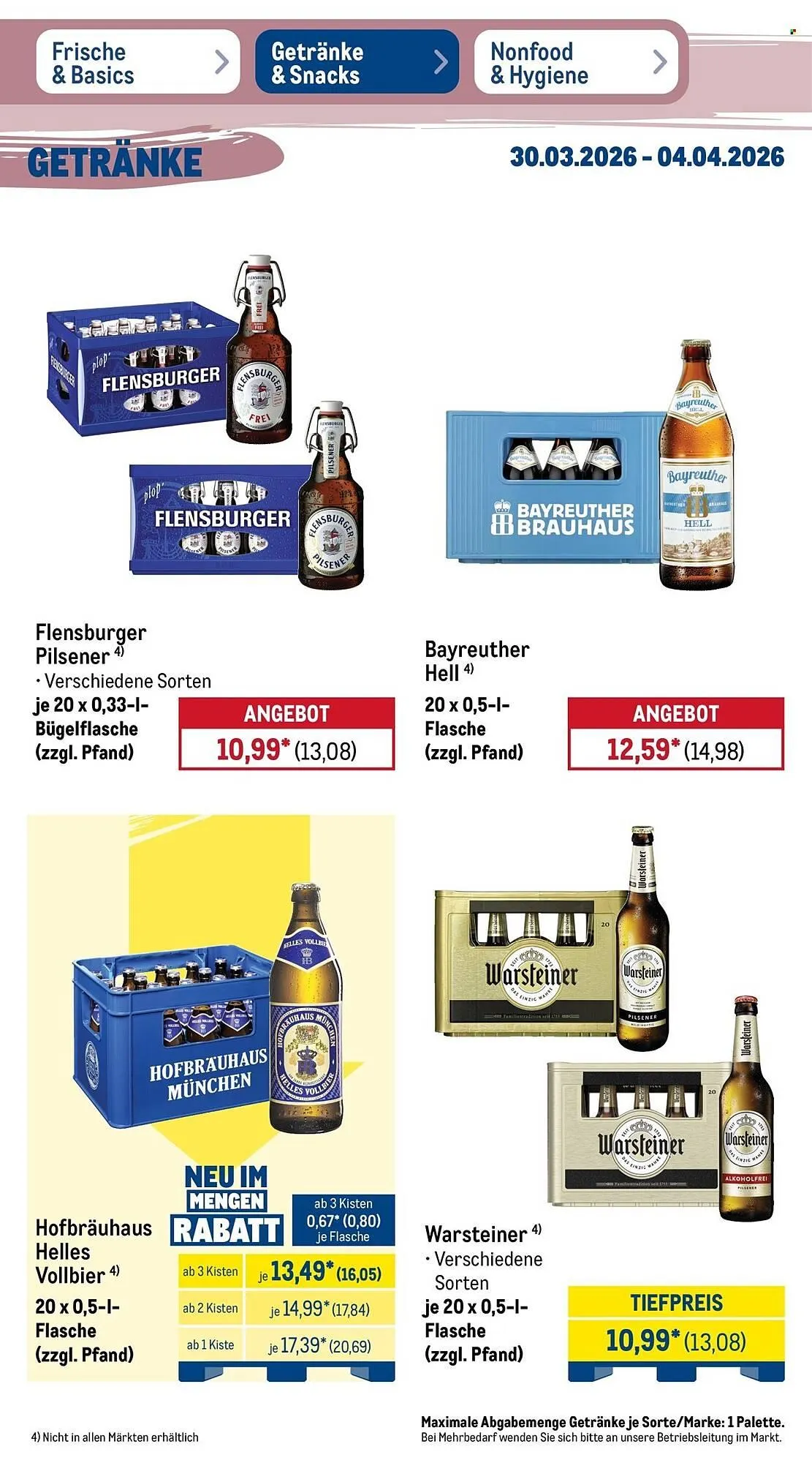 METRO Prospekt von 30. März bis 4. April 2026 - Prospekt seite 31