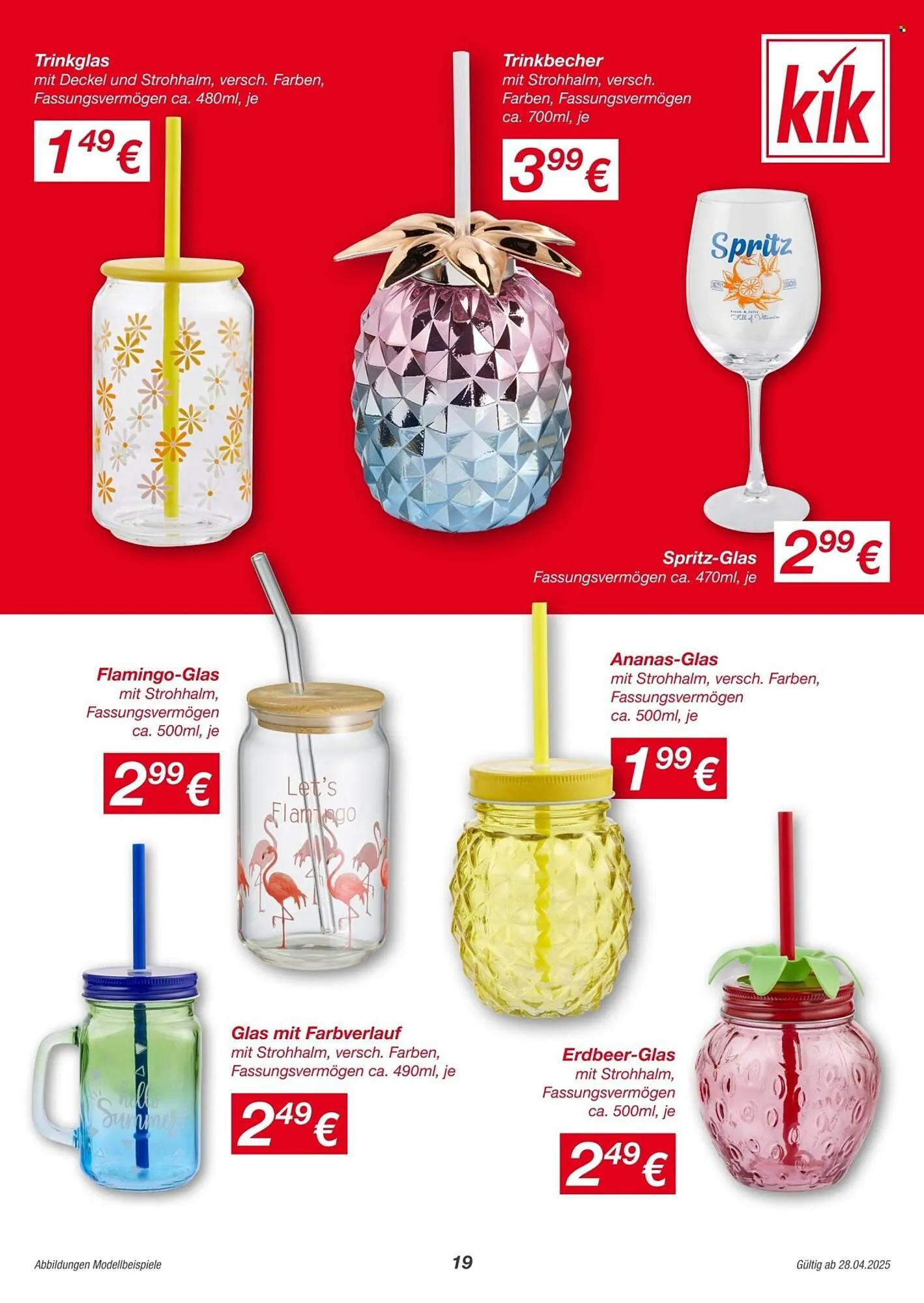 KiK Prospekt von 28. April bis 4. Mai 2025 - Prospekt seite 19