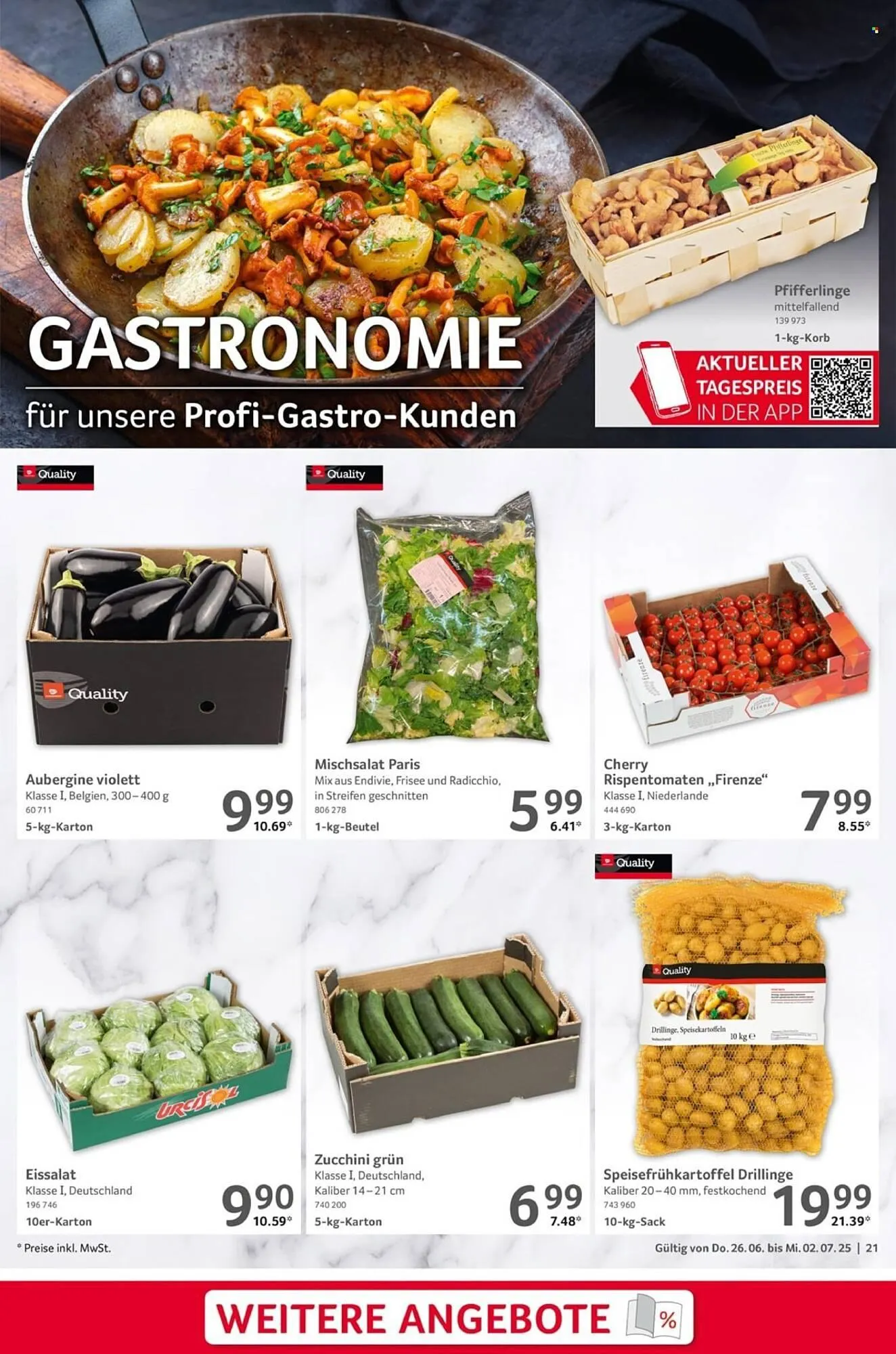 Selgros Prospekt von 26. Juni bis 2. Juli 2025 - Prospekt seite 21