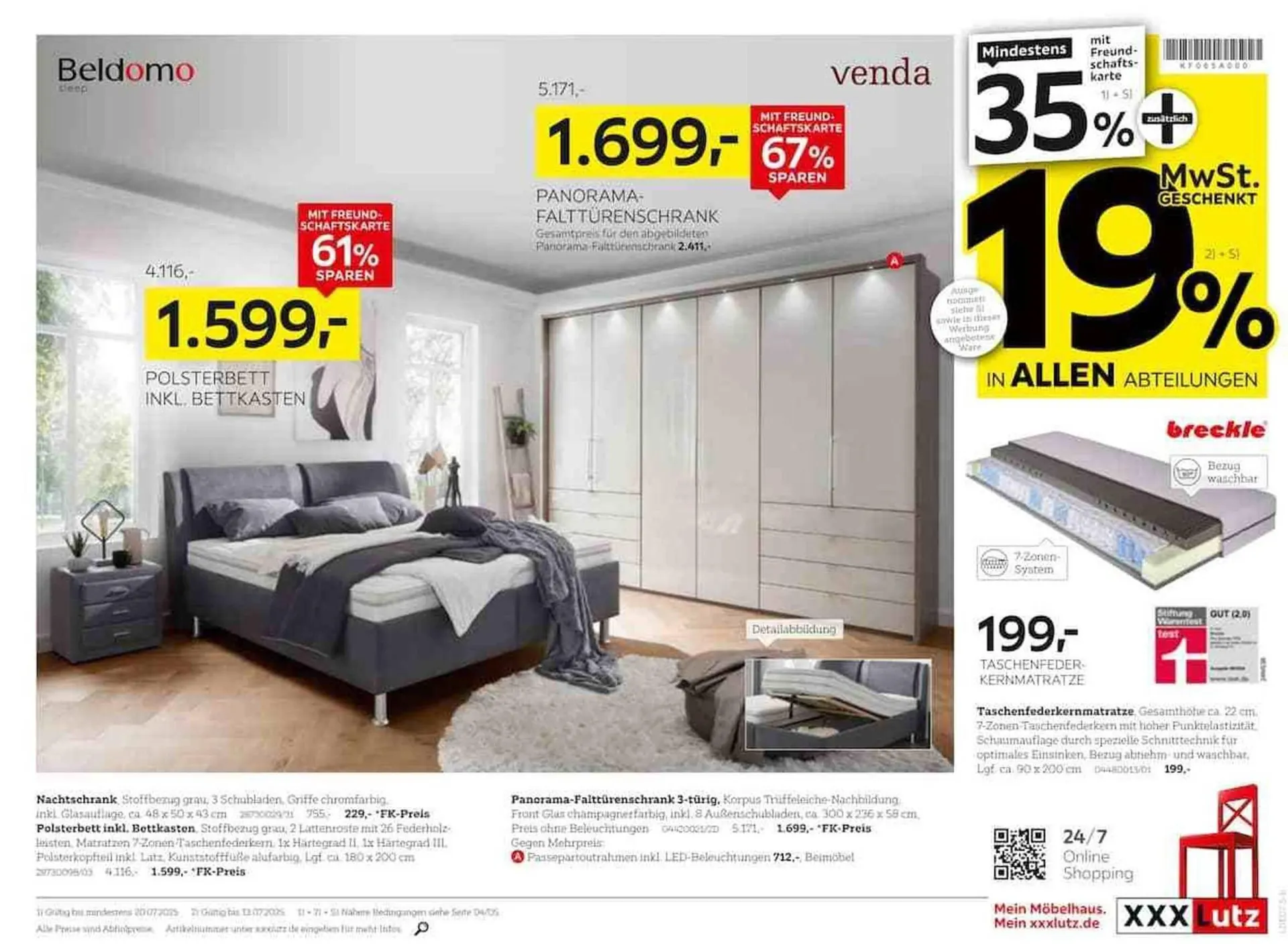 XXXLutz Prospekt von 30. Juni bis 13. Juli 2025 - Prospekt seite 7