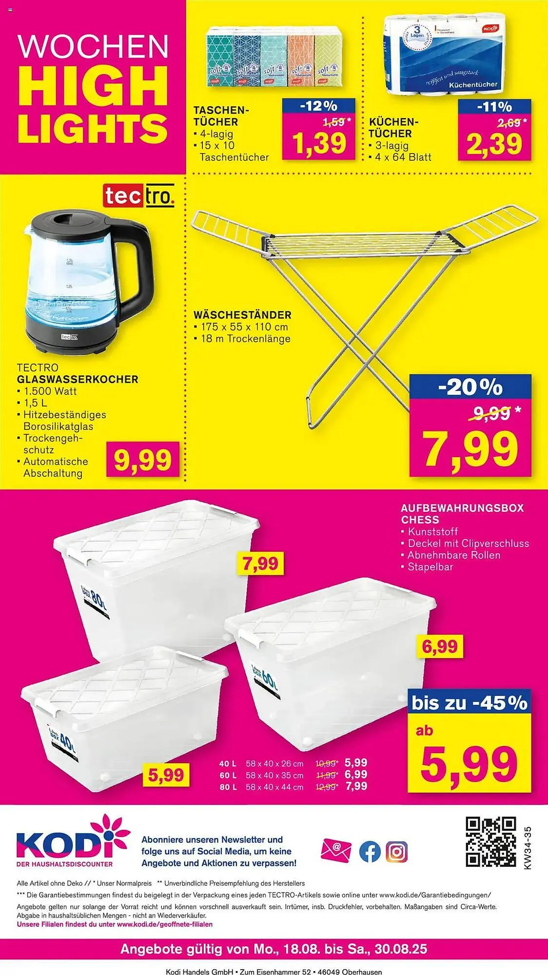 KODi Prospekt von 18. August bis 30. August 2025 - Prospekt seite 12
