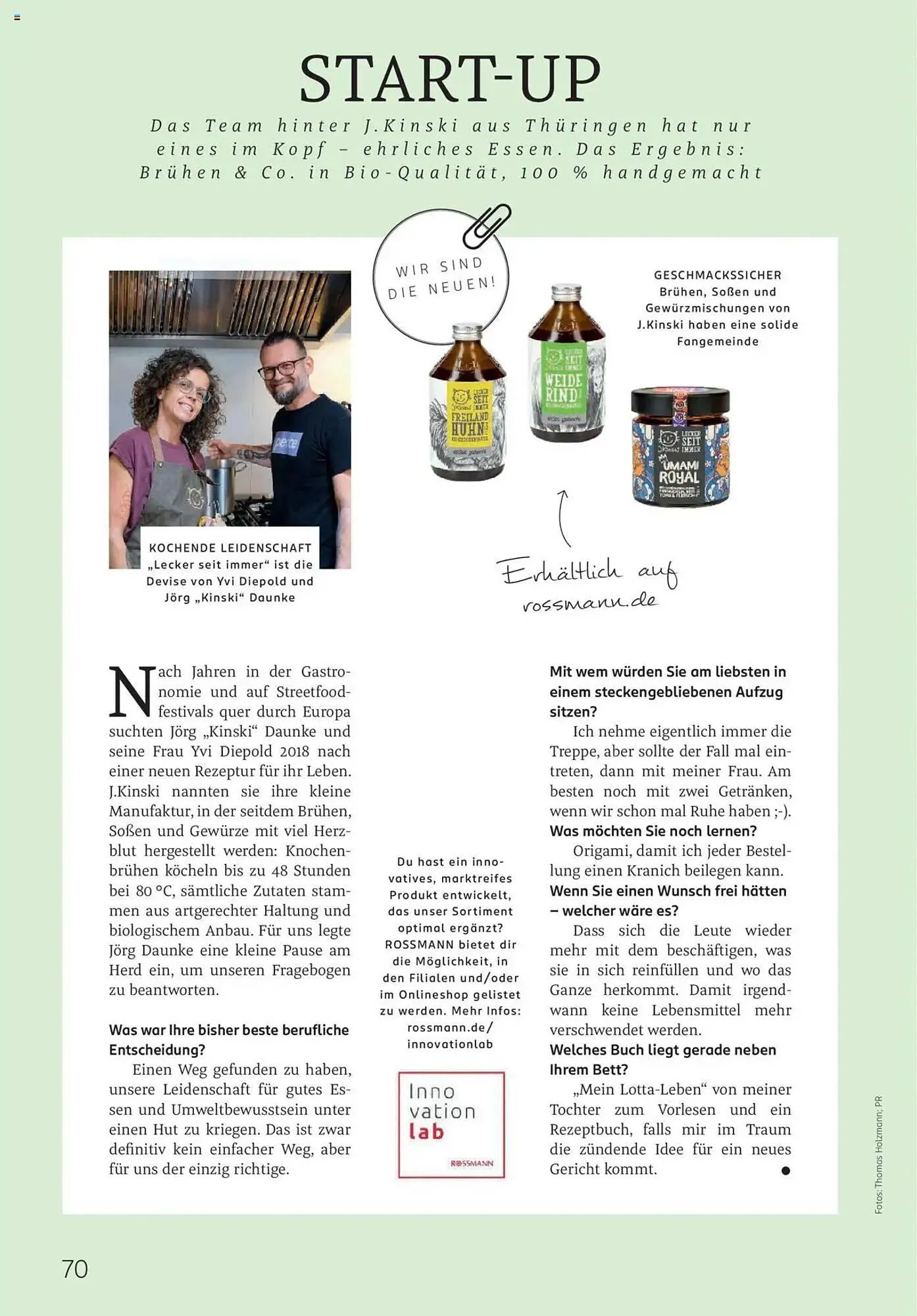 Rossmann Prospekt von 1. Juli bis 31. Juli 2025 - Prospekt seite 70