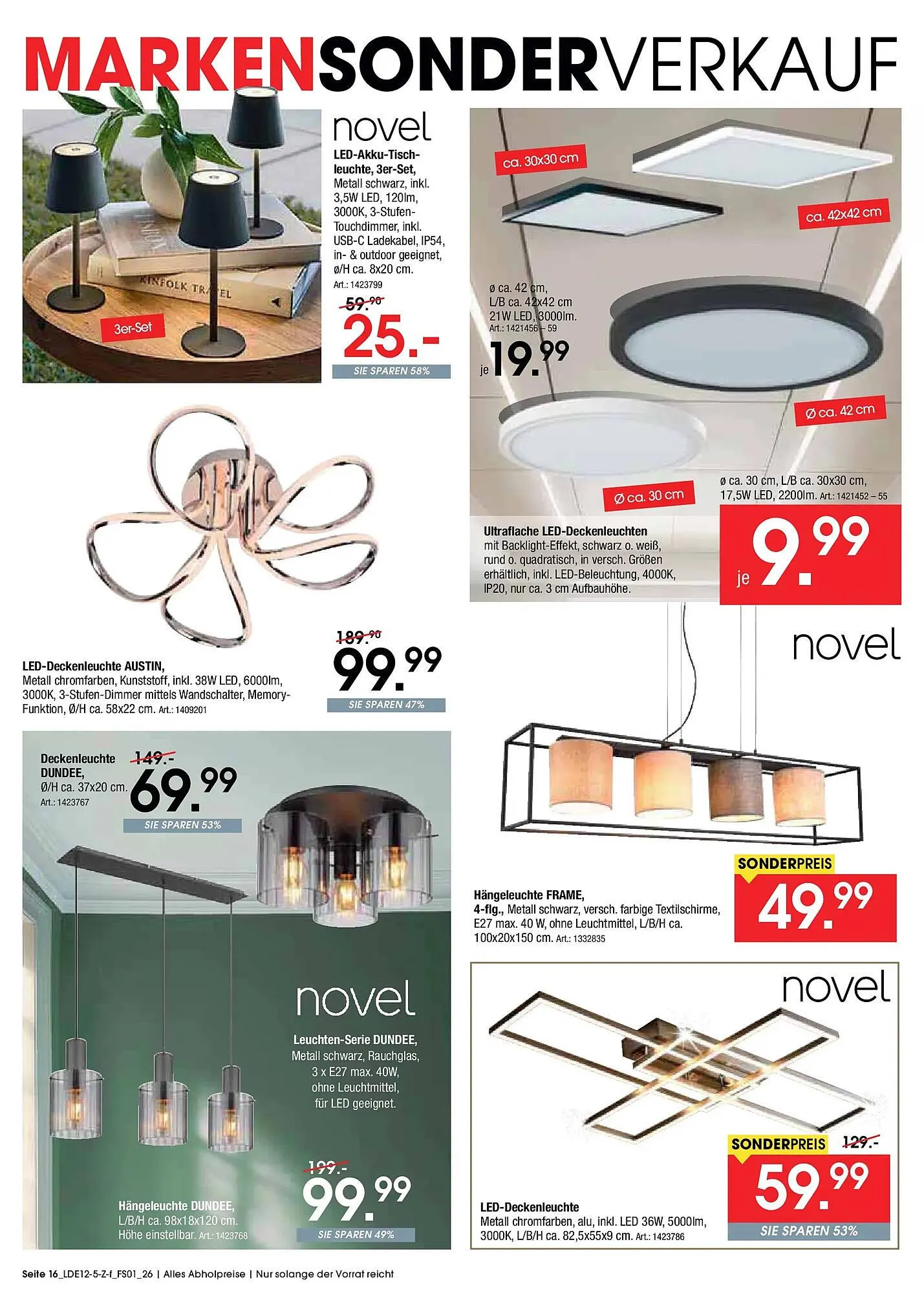 Zurbrüggen Prospekt von 5. Dezember bis 10. Januar 2026 - Prospekt seite 16