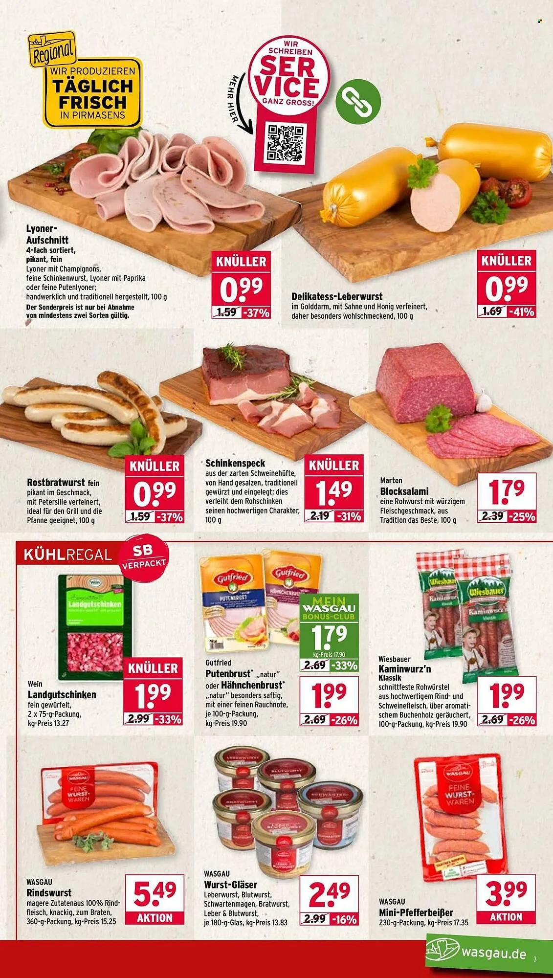 Wasgau Prospekt von 7. April bis 11. April 2026 - Prospekt seite 3