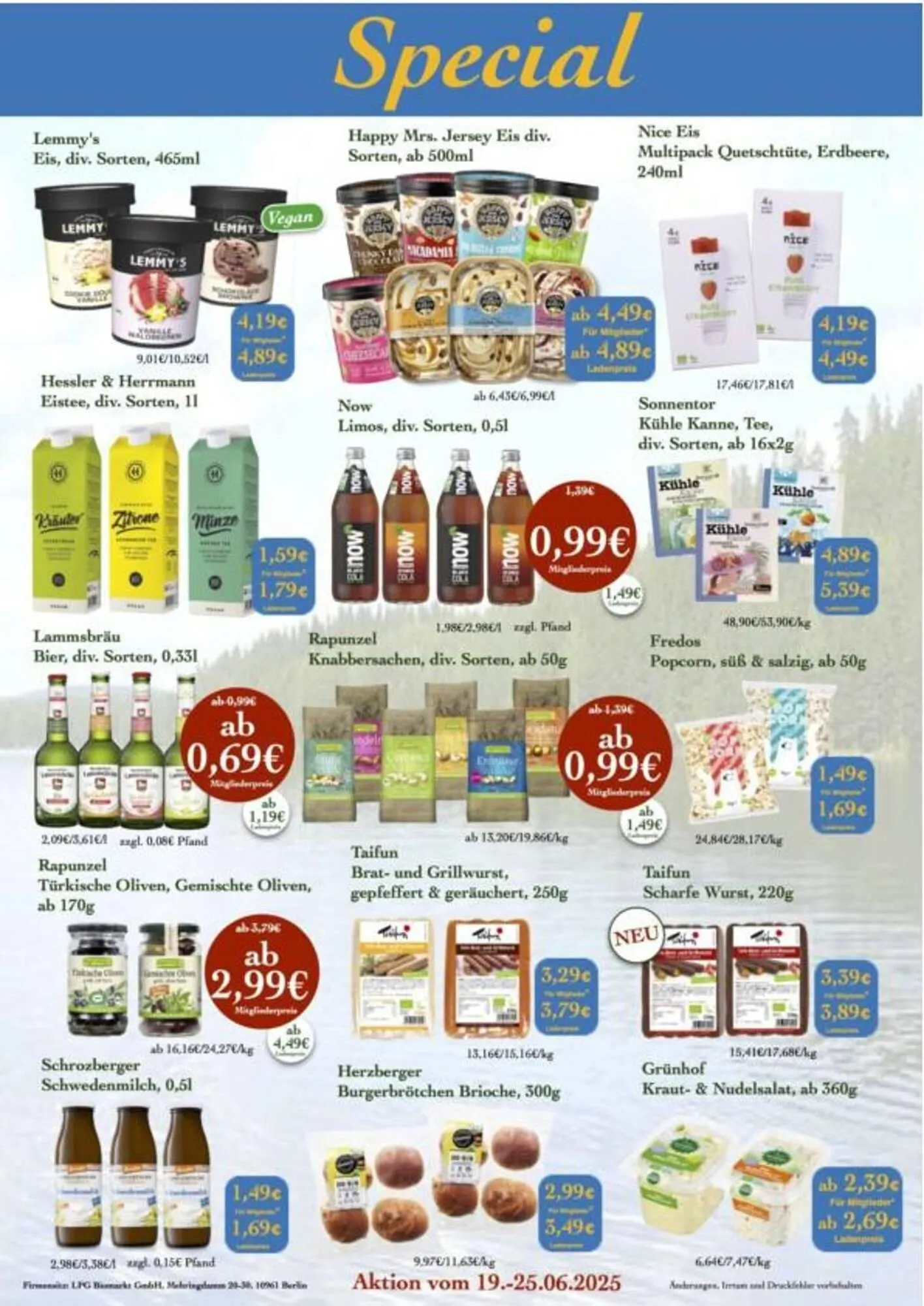 LPG Biomarkt Prospekt von 19. Juni bis 25. Juni 2025 - Prospekt seite 4