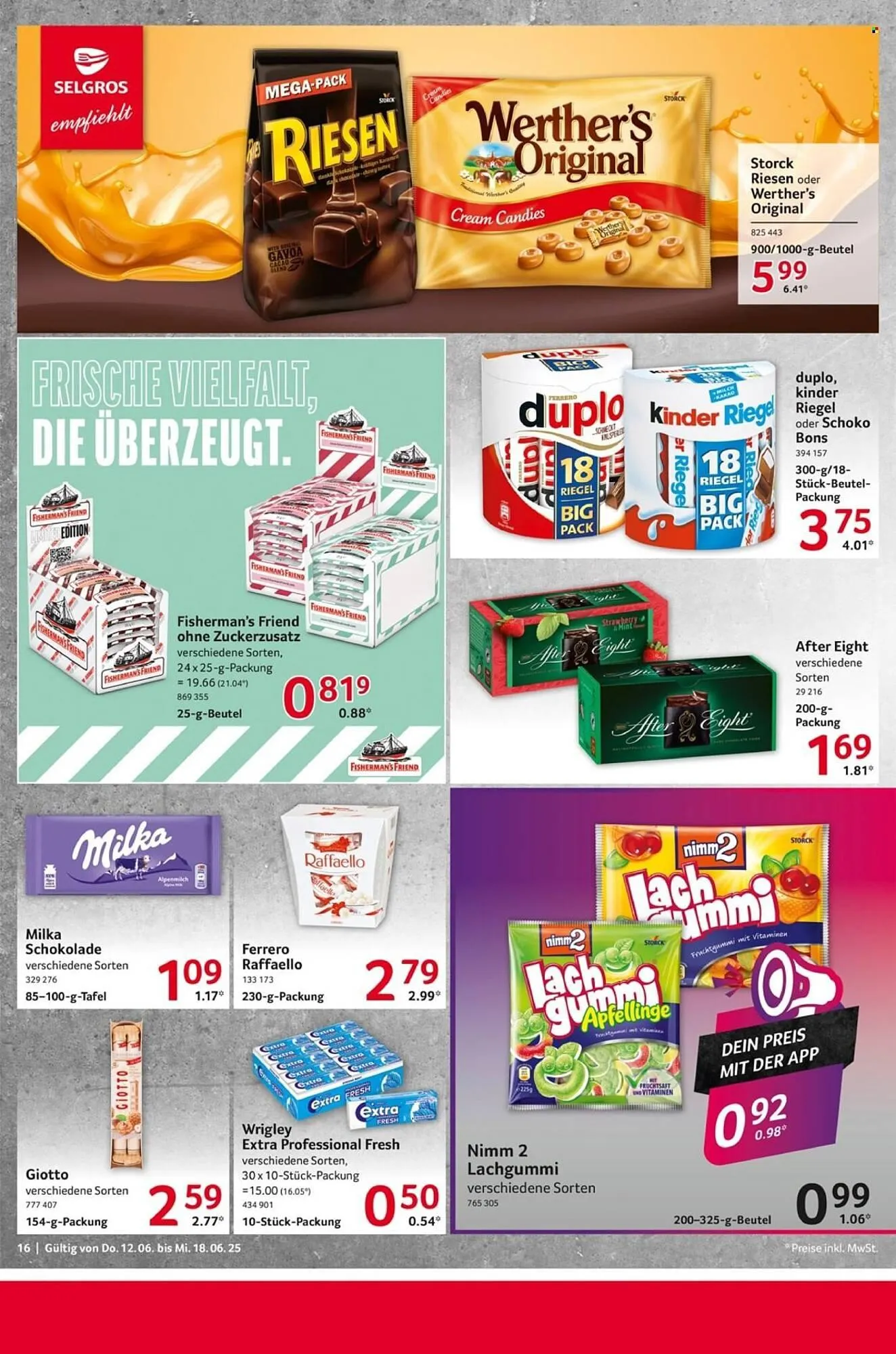 Selgros Prospekt von 12. Juni bis 18. Juni 2025 - Prospekt seite 16
