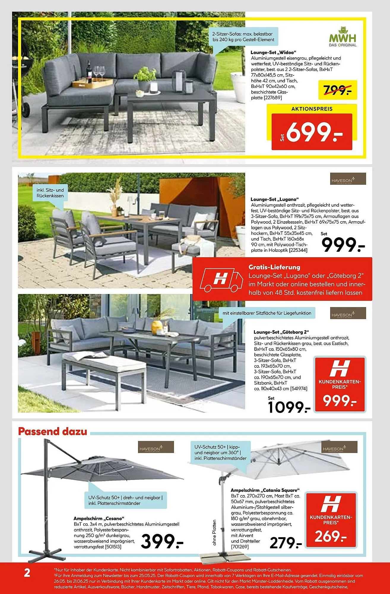 Hellweg Prospekt von 19. Mai bis 24. Mai 2025 - Prospekt seite 2