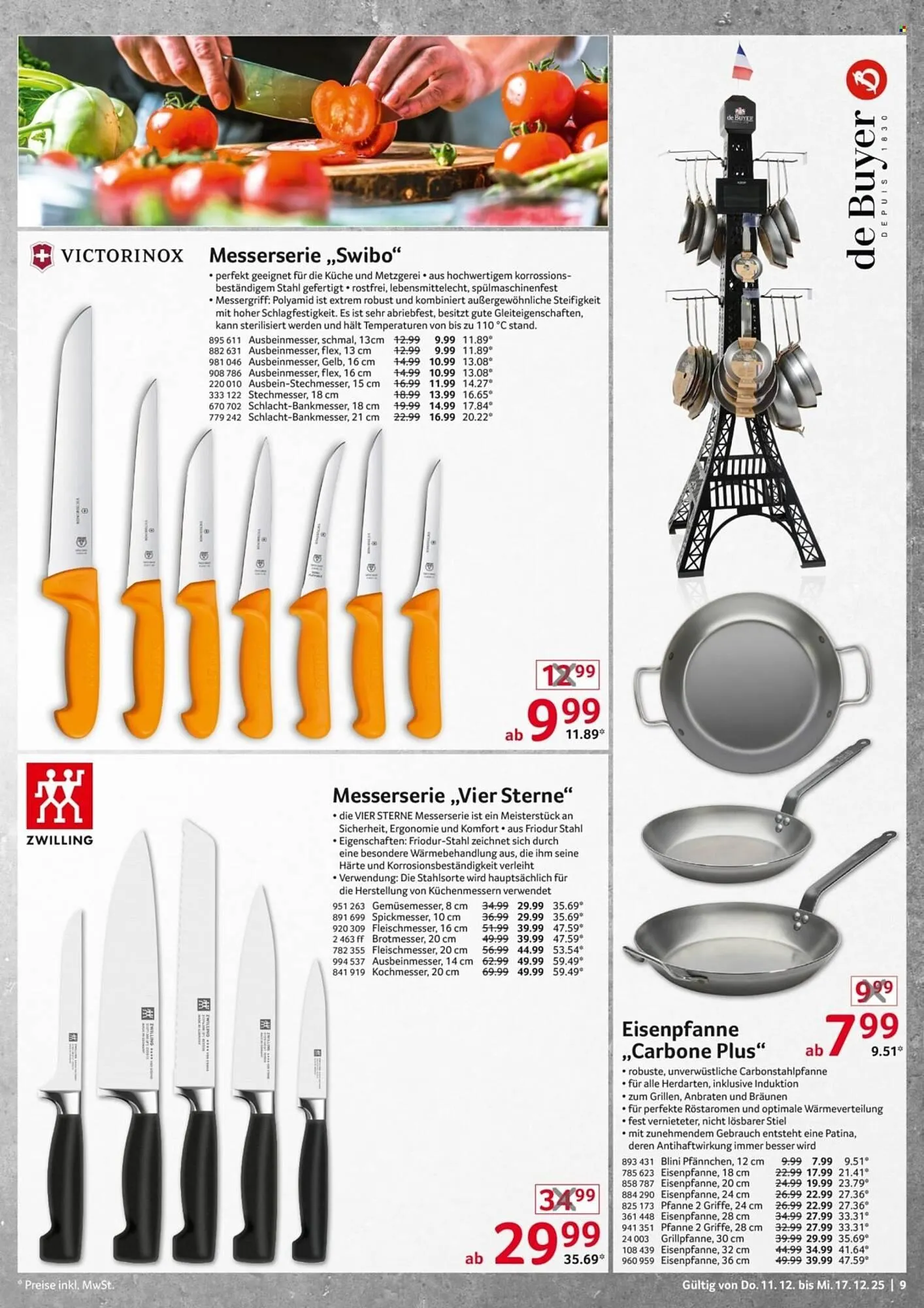 Selgros Prospekt von 11. Dezember bis 17. Dezember 2025 - Prospekt seite 9