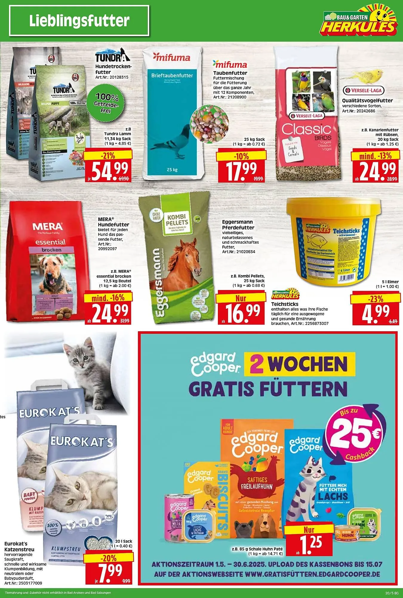 Herkules Baumarkt Prospekt von 12. Mai bis 17. Mai 2025 - Prospekt seite 5