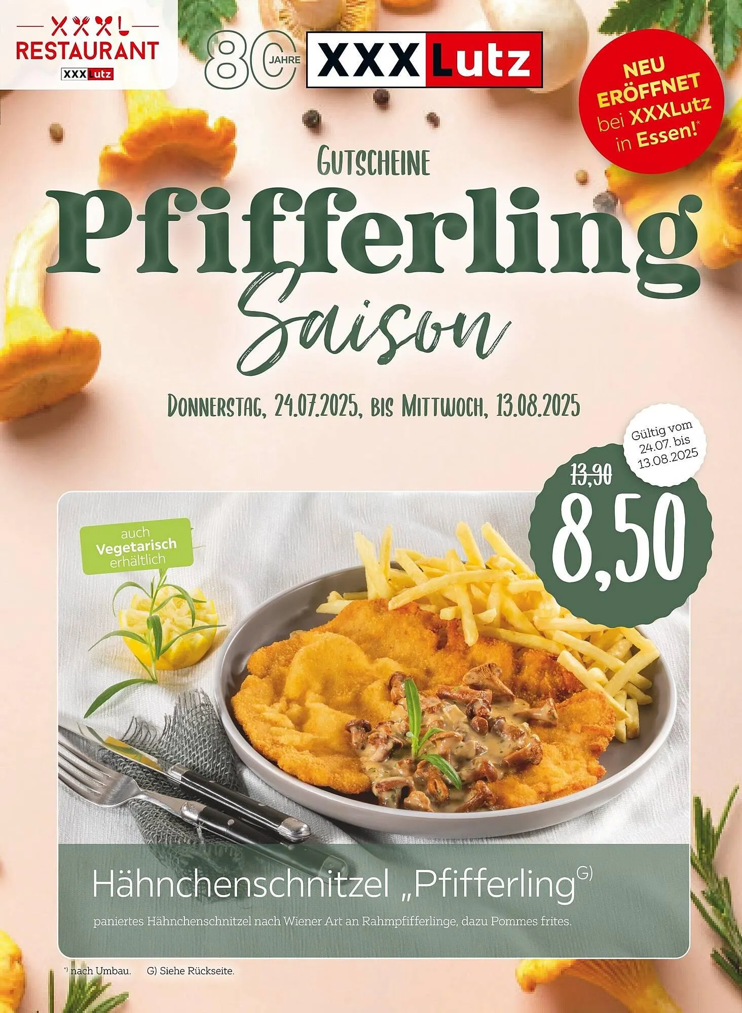 XXXLutz Prospekt von 24. Juli bis 13. August 2025 - Prospekt seite 1