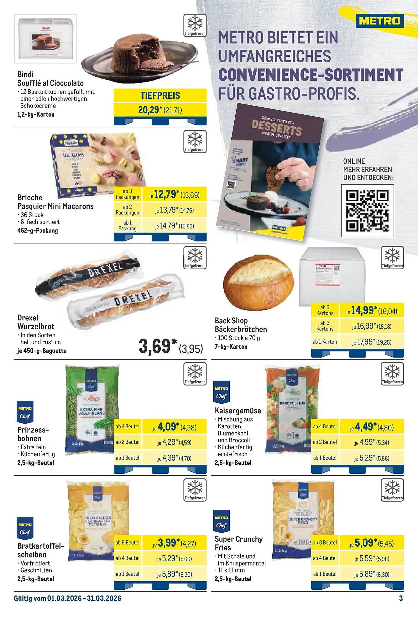 METRO Prospekt von 1. März bis 7. März 2026 - Prospekt seite 3