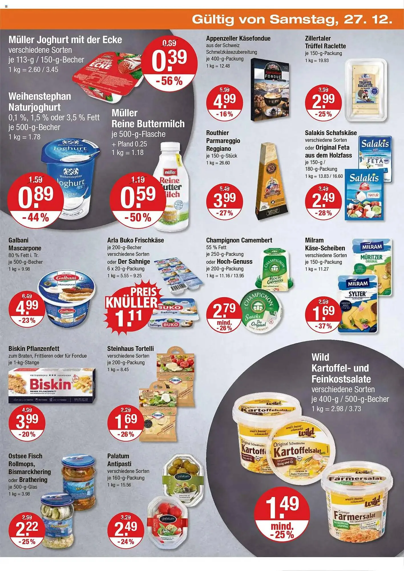 V Markt Prospekt von 27. Dezember bis 31. Dezember 2025 - Prospekt seite 6