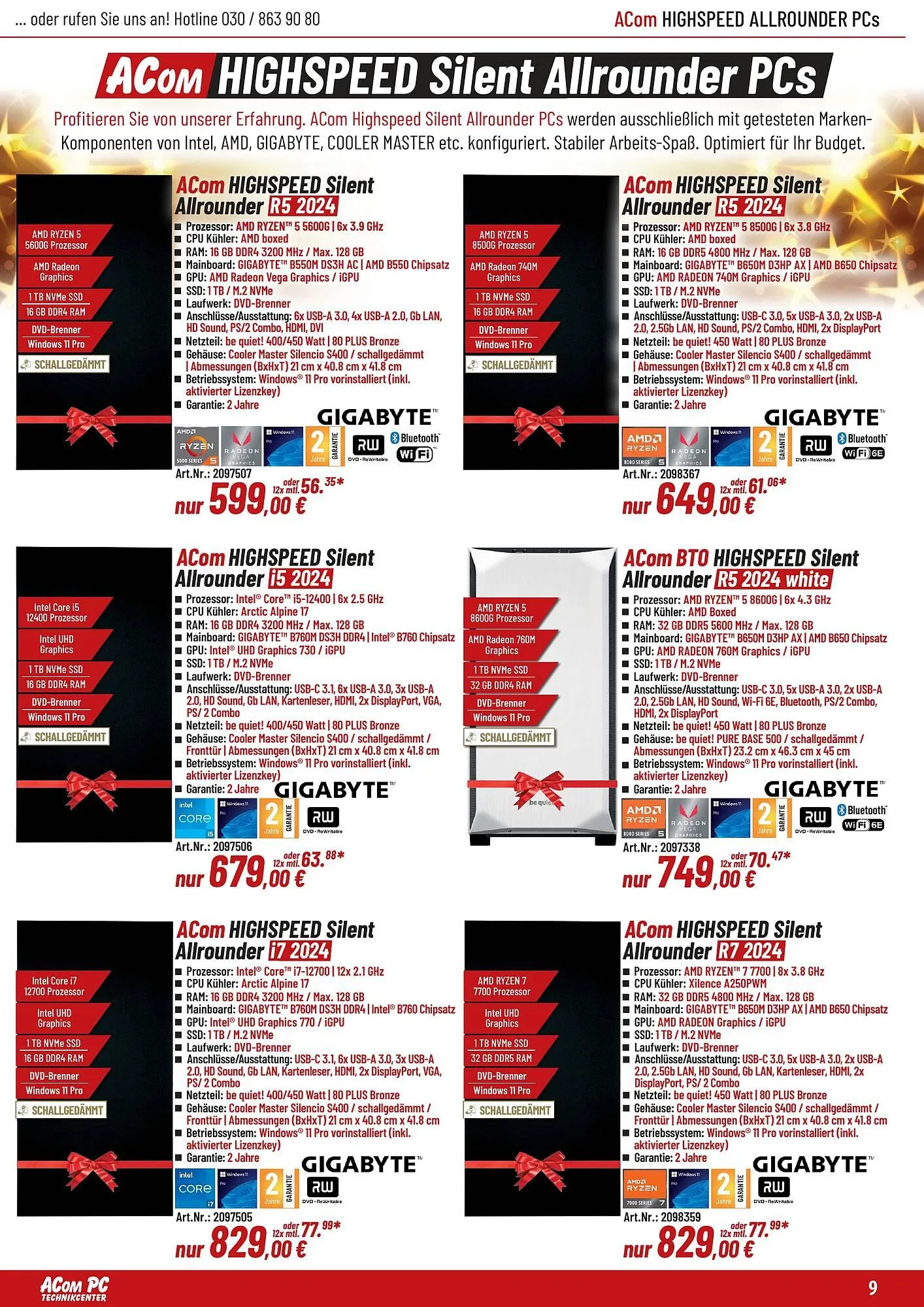 ACom PC Prospekt von 1. Dezember bis 31. Januar 2025 - Prospekt seite 9