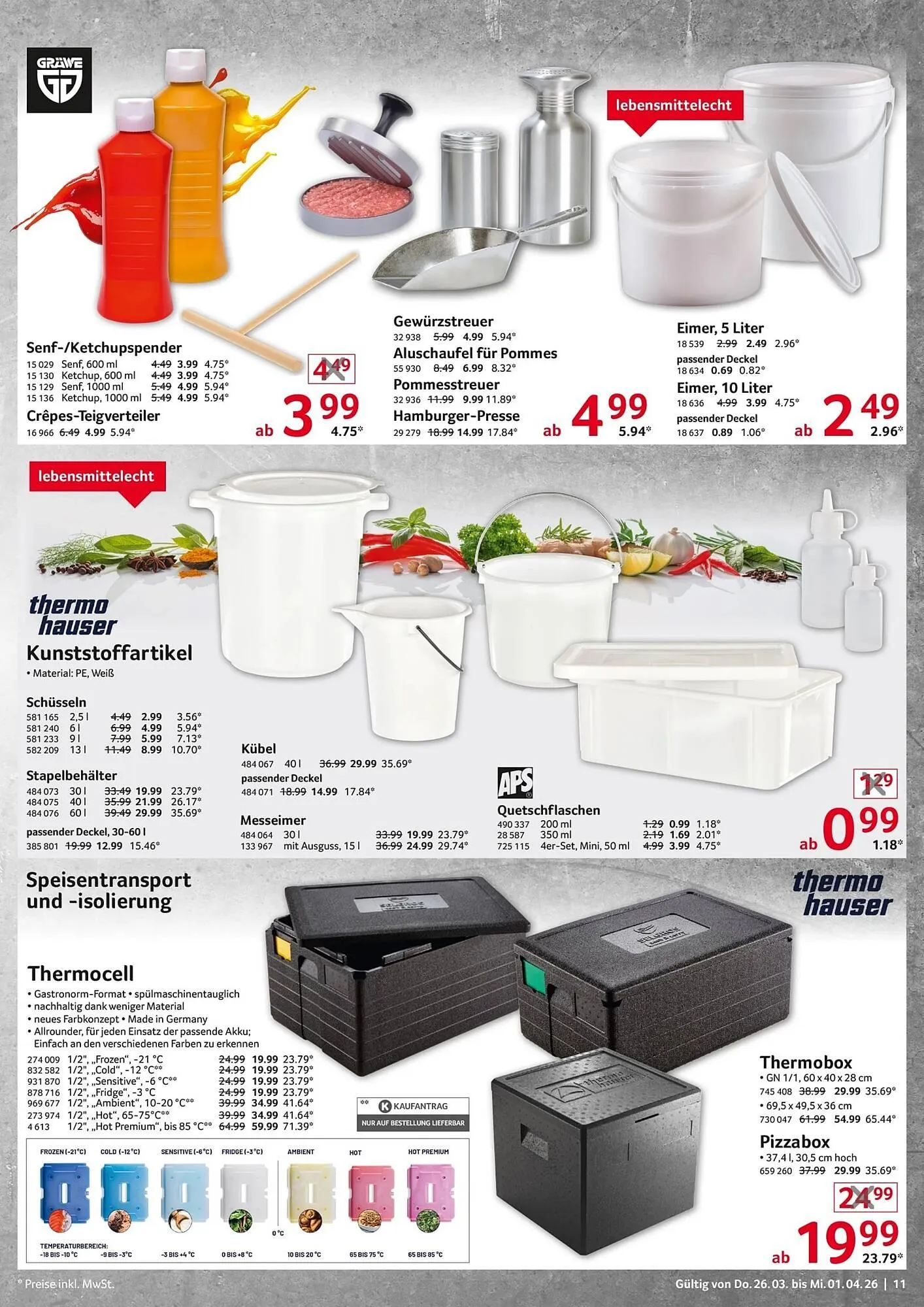 Selgros Prospekt von 26. März bis 2. April 2026 - Prospekt seite 11