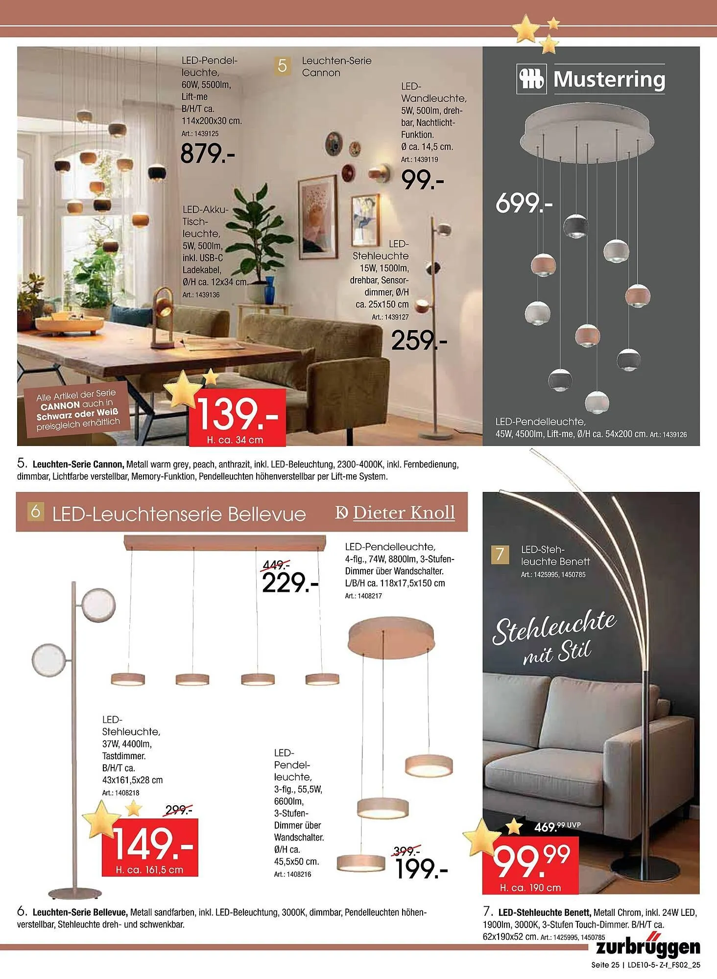 Zurbrüggen Prospekt von 11. Oktober bis 15. November 2025 - Prospekt seite 25