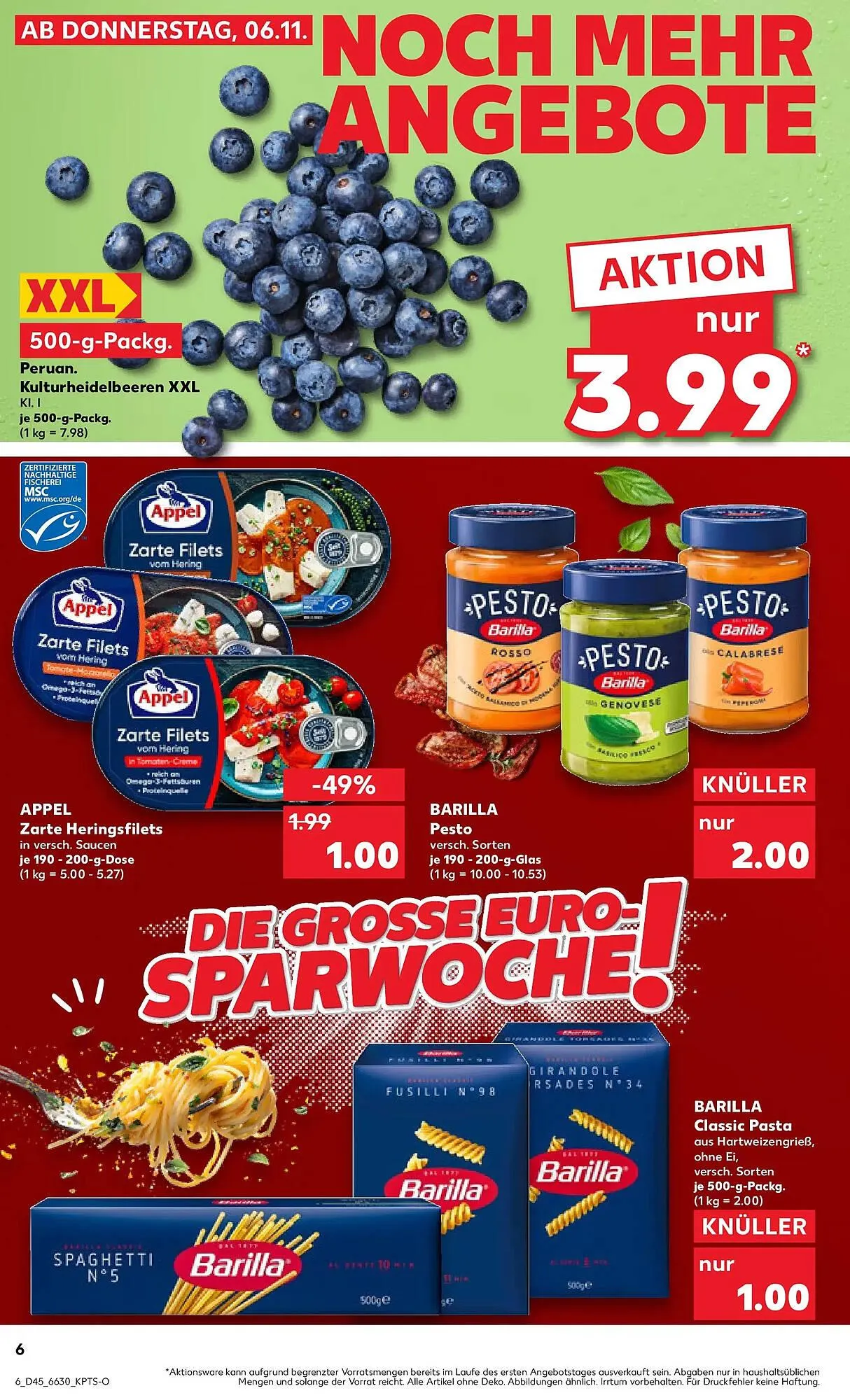 Kaufland Prospekt von 9. November bis 12. November 2025 - Prospekt seite 6