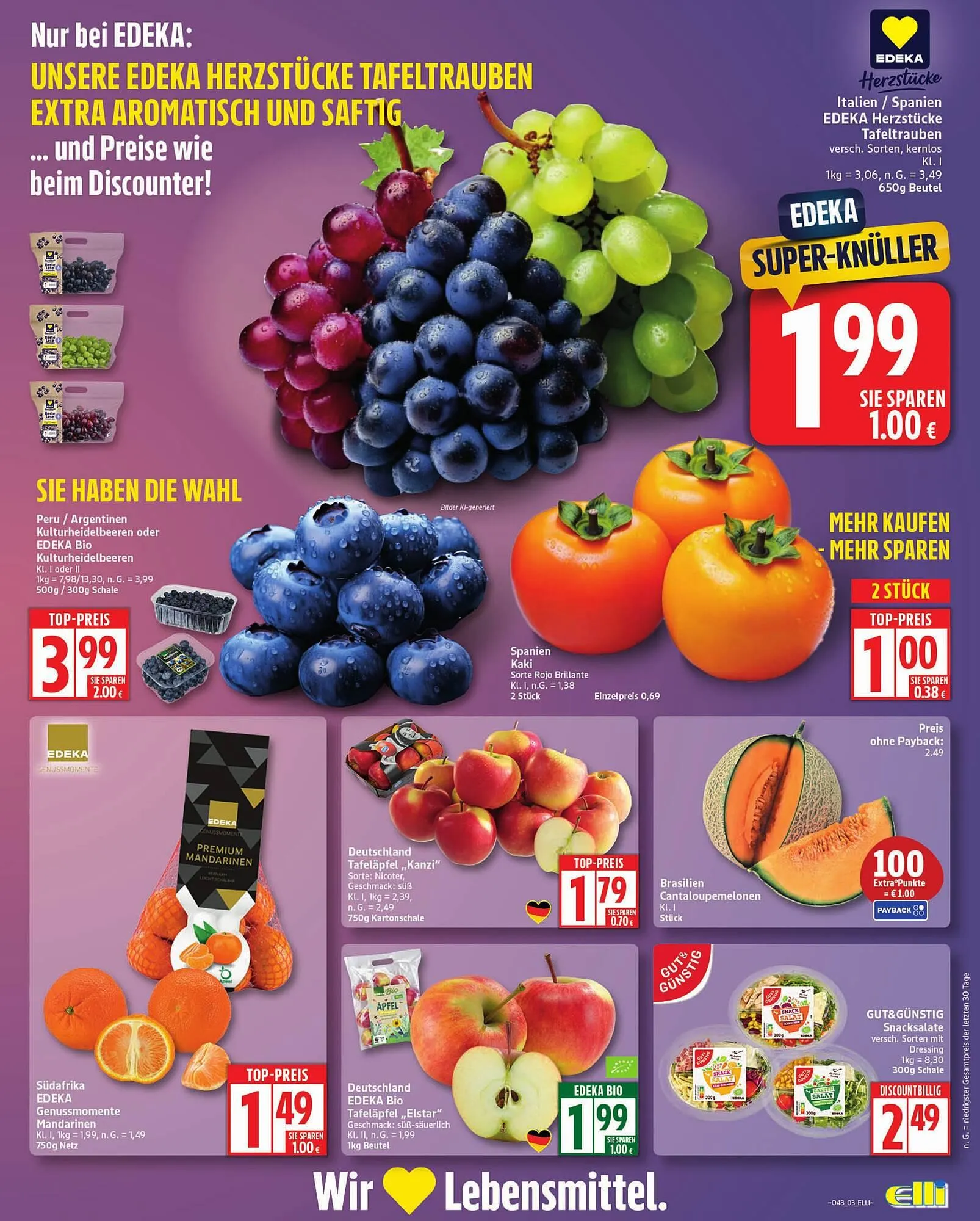 Elli Markt Prospekt von 20. Oktober bis 25. Oktober 2025 - Prospekt seite 3
