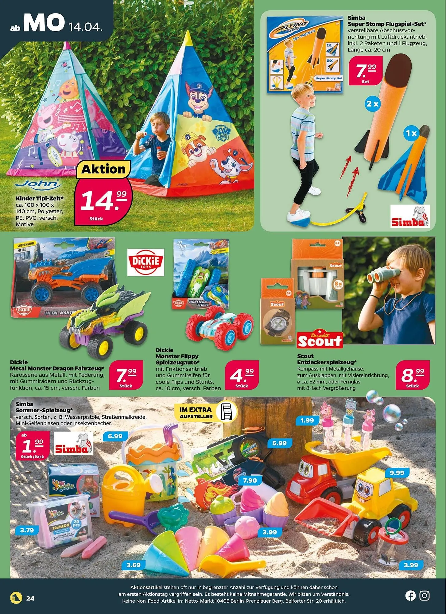 NETTO Prospekt von 14. April bis 19. April 2025 - Prospekt seite 24