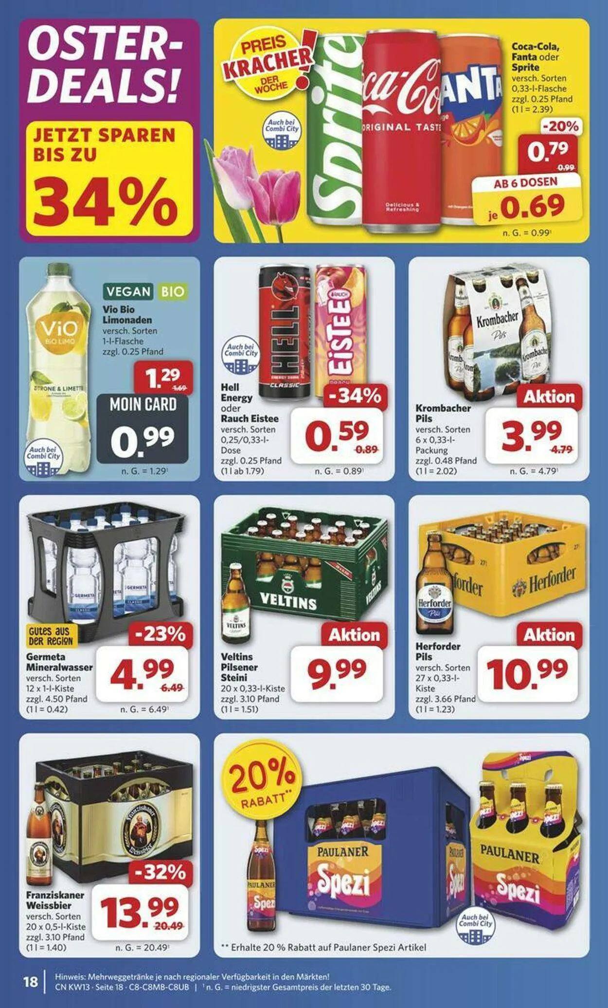 Combi von 24. März bis 29. März 2025 - Prospekt seite 21