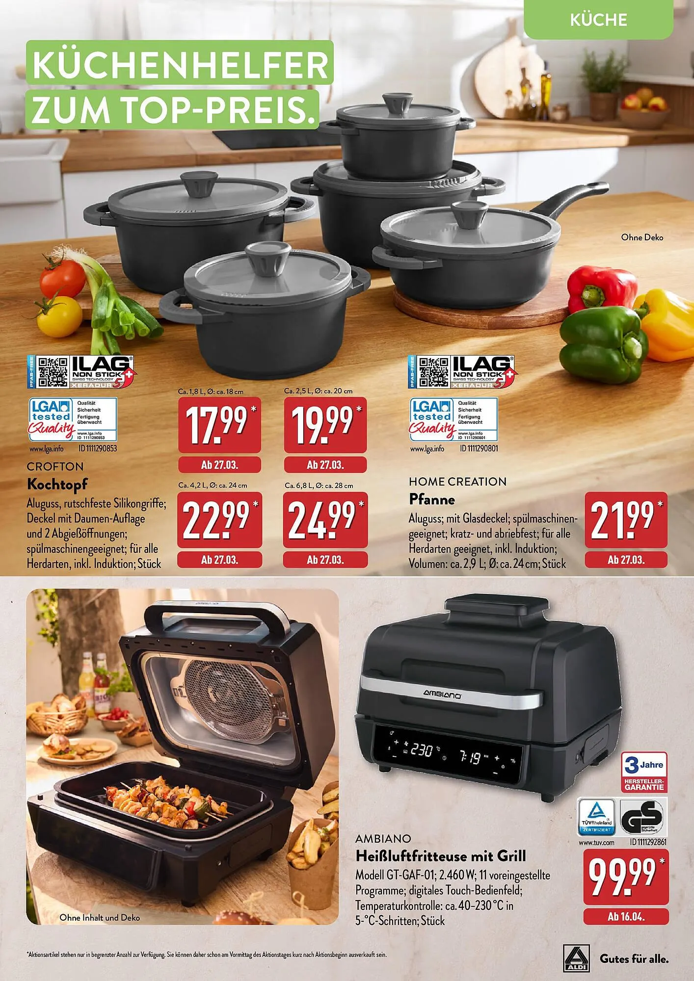 Aldi Nord Prospekt von 16. März bis 17. April 2025 - Prospekt seite 27