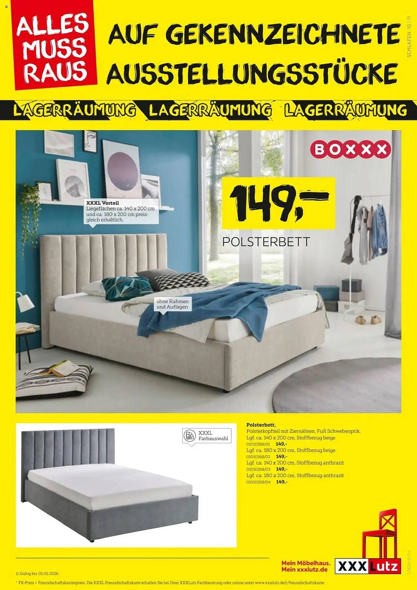 XXXLutz Prospekt von 18. April bis 2. Mai 2026 - Prospekt seite 12