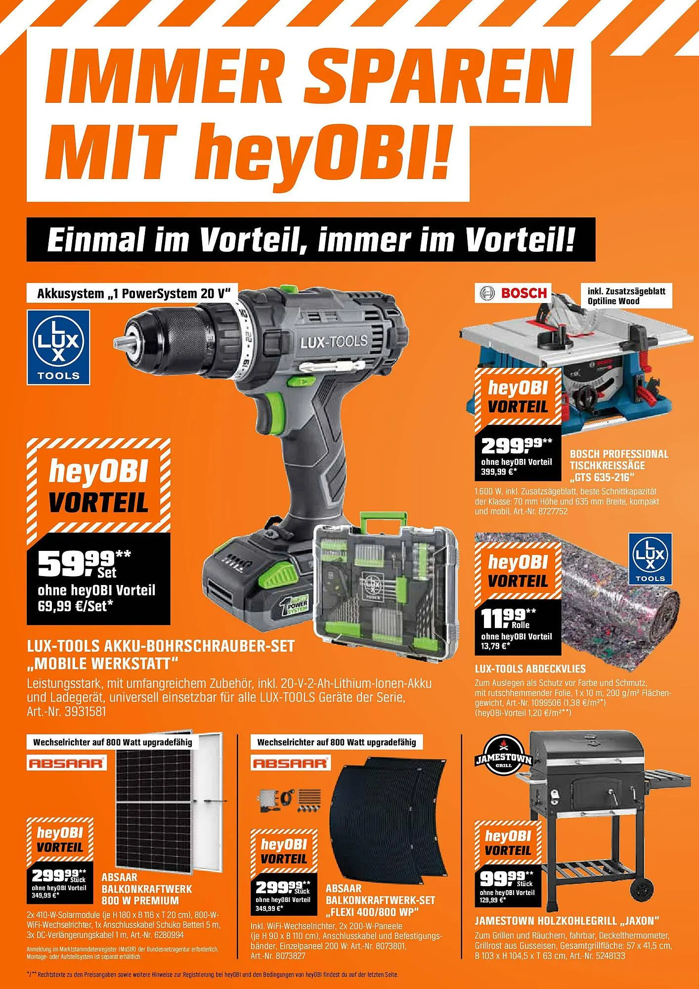 OBI Prospekt von 31. Juli bis 14. August 2025 - Prospekt seite 2