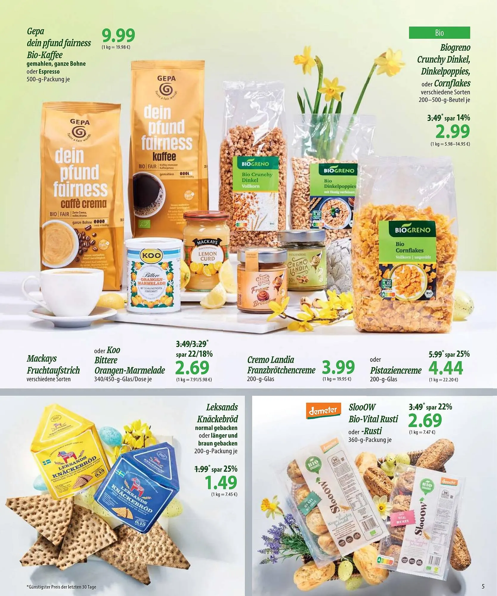 Famila Nord Ost Prospekt von 23. März bis 28. März 2026 - Prospekt seite 5