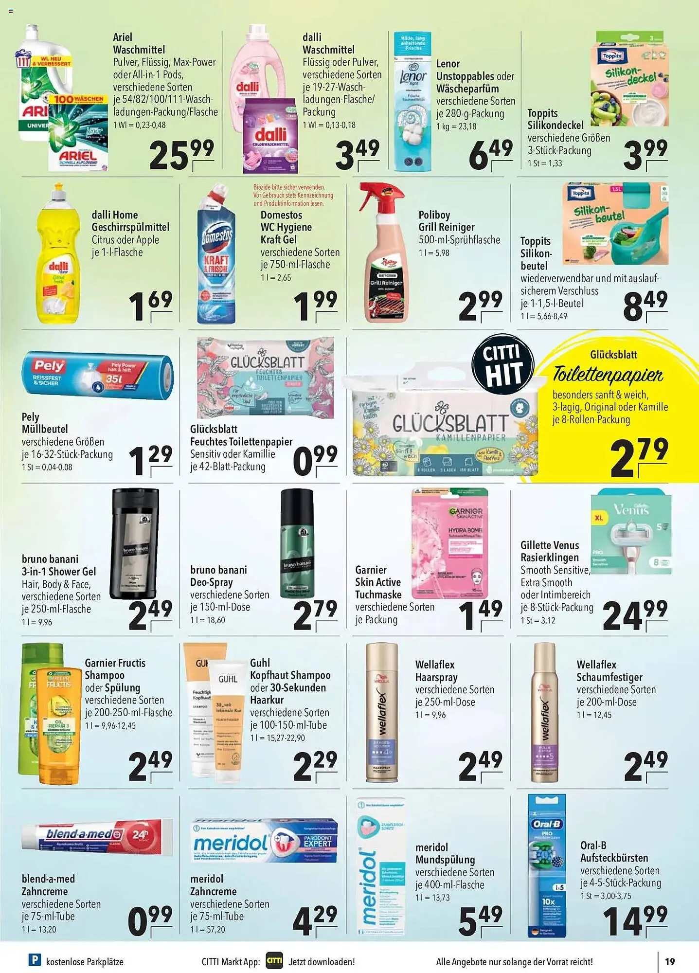 CITTI Markt Prospekt von 13. Mai bis 19. Mai 2026 - Prospekt seite 21