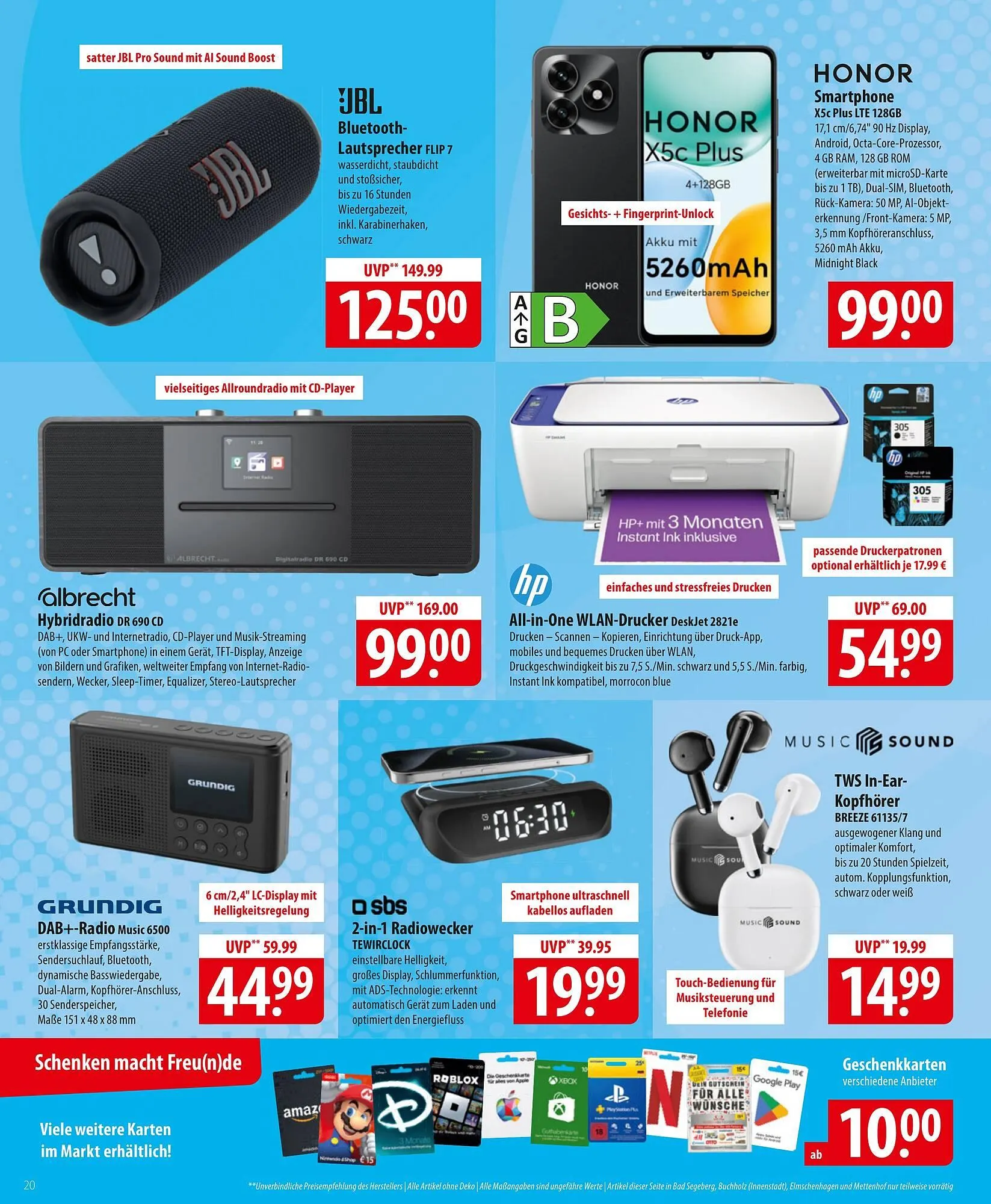 Famila Nord Ost Prospekt von 8. Dezember bis 13. Dezember 2025 - Prospekt seite 20