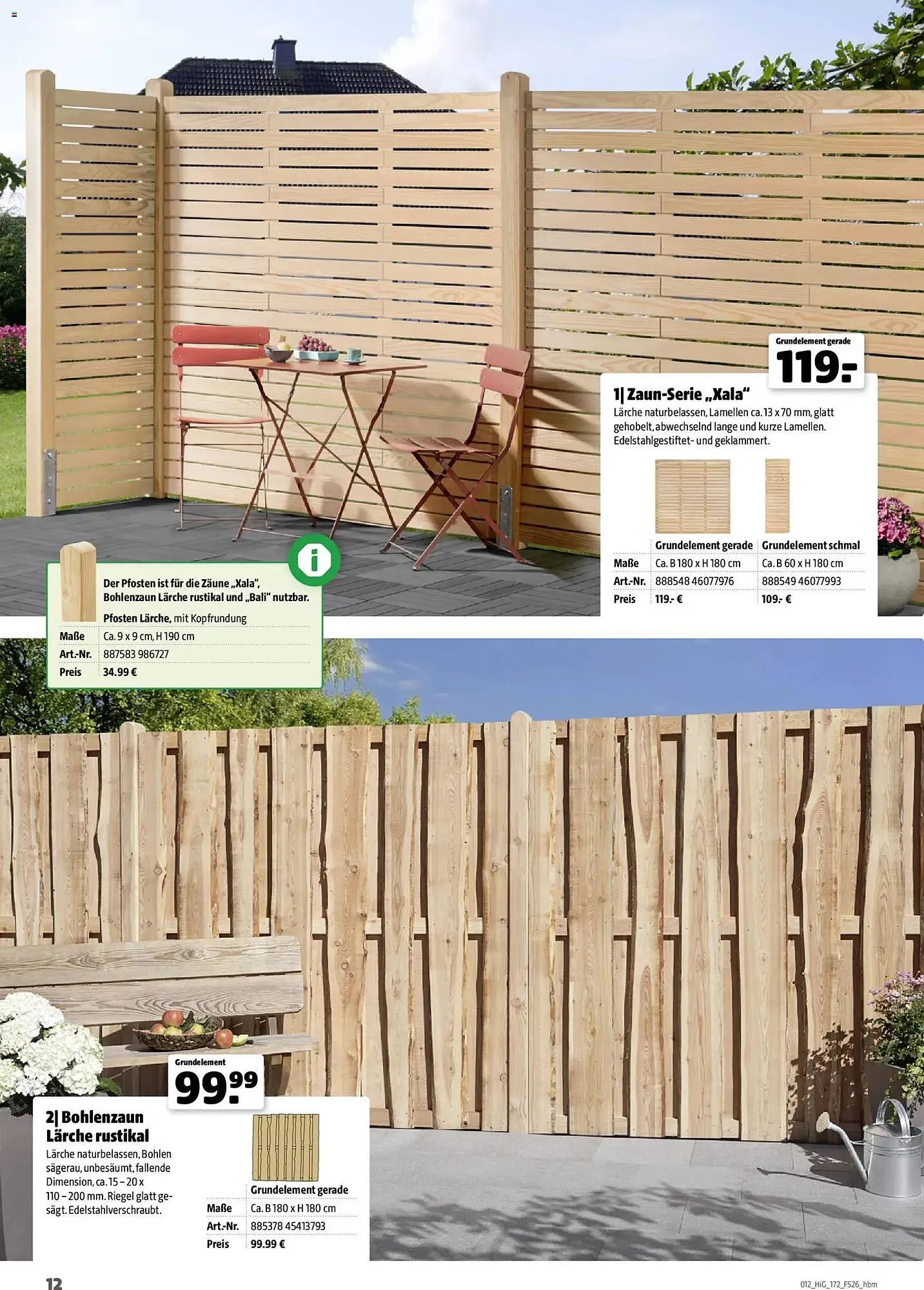 Hagebau Prospekt von 2. März bis 31. Dezember 2026 - Prospekt seite 12